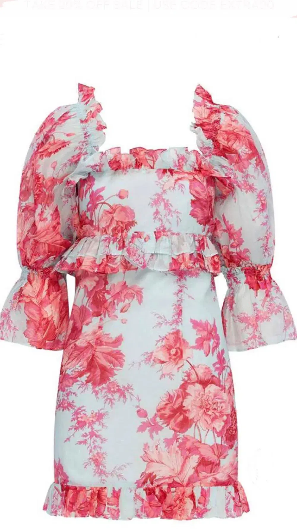 Alice McCall Flamingo Mini Dress Print Size 6 - Image 4
