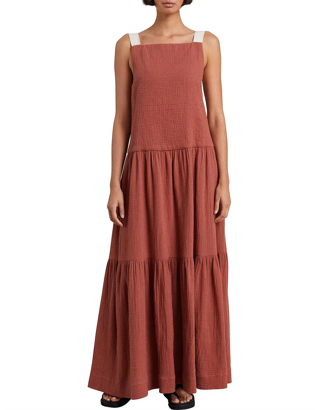 Bec & Bridge Aleah Maxi Dress Clay Size 10 - Image 1