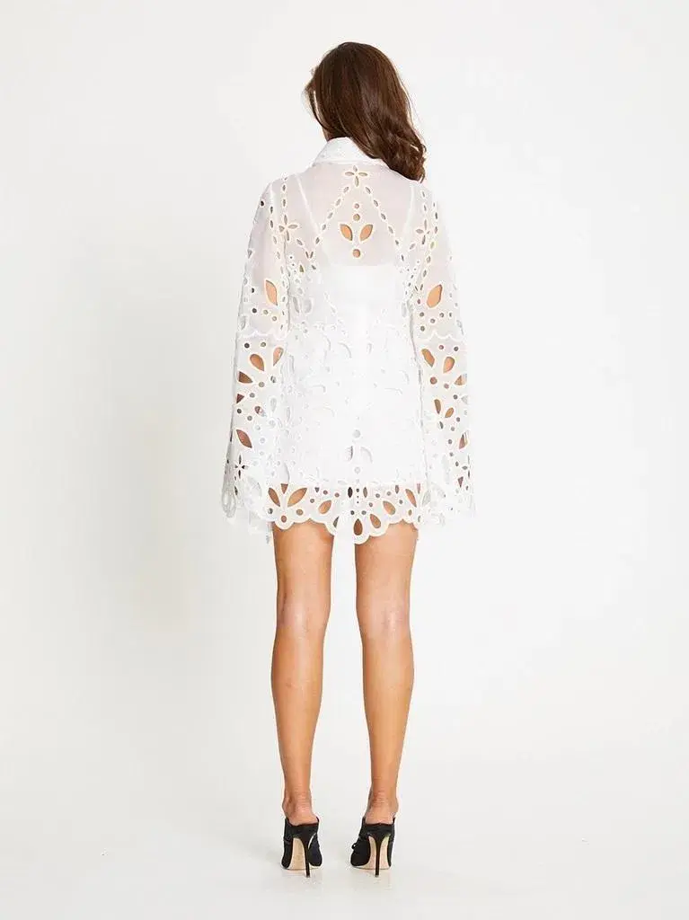 Alice McCall Baudelaire Mini Dress White Size 6 - Image 2