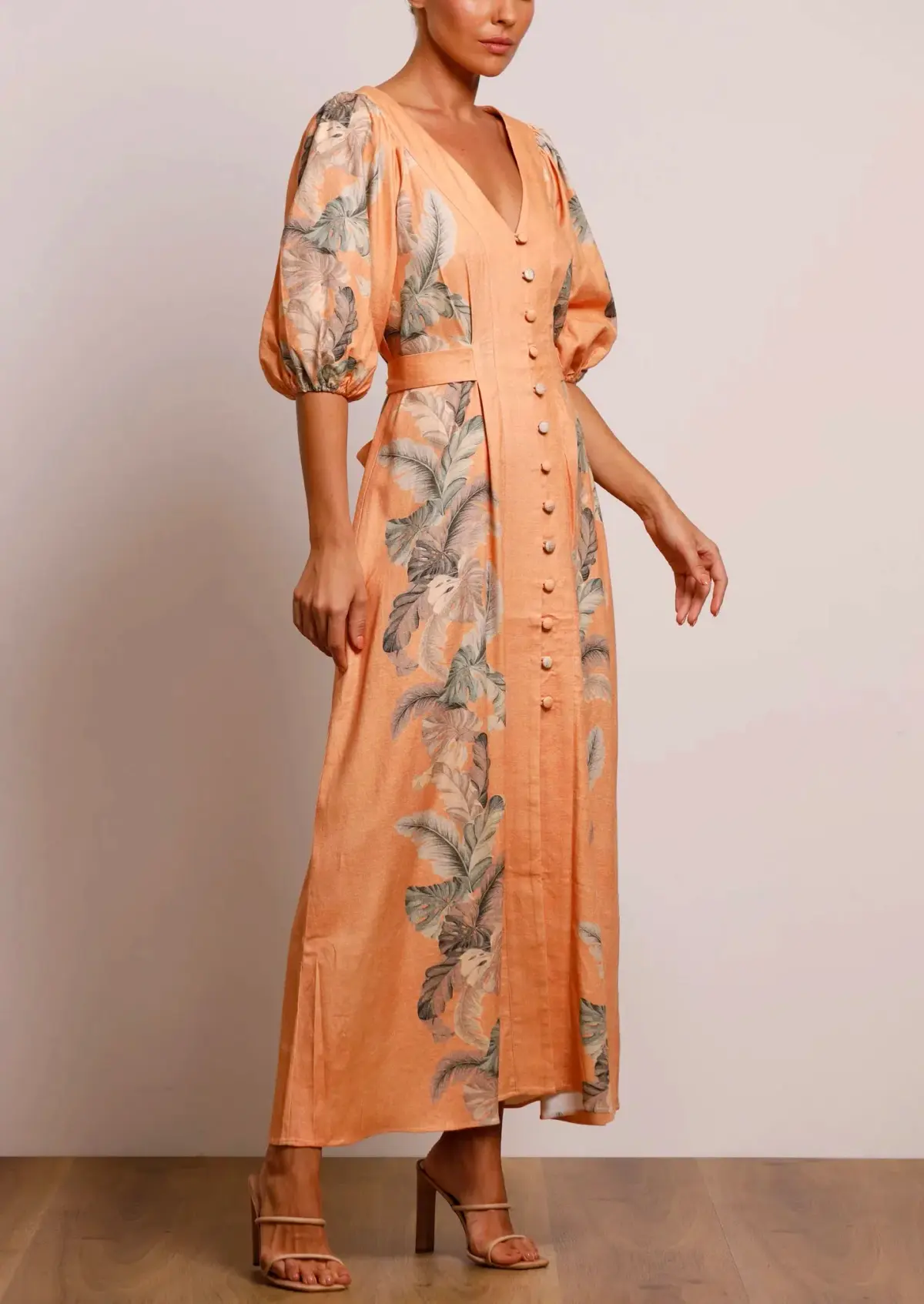 Pasduchas Horizon Midi Dress Earth Size 10 - Image 2