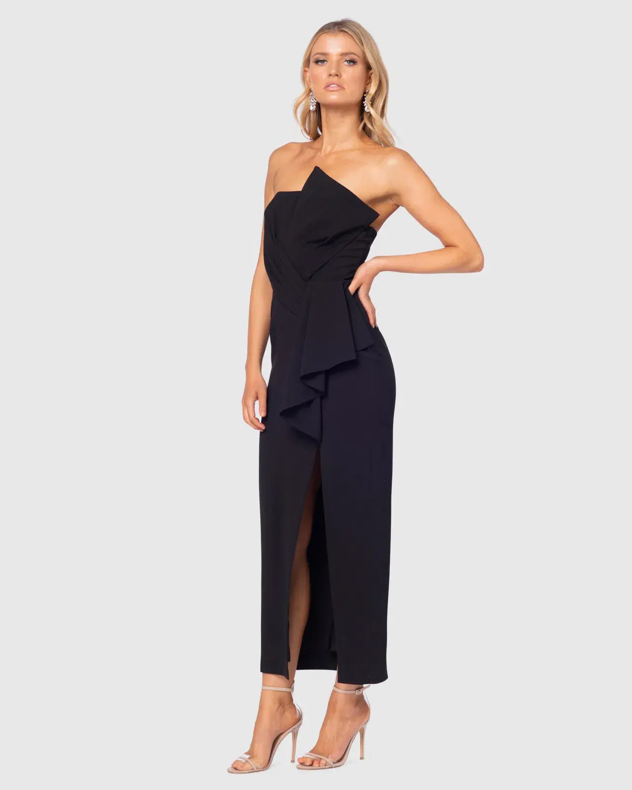 Pilgrim Laylan Gown Black Size 8 - Image 2