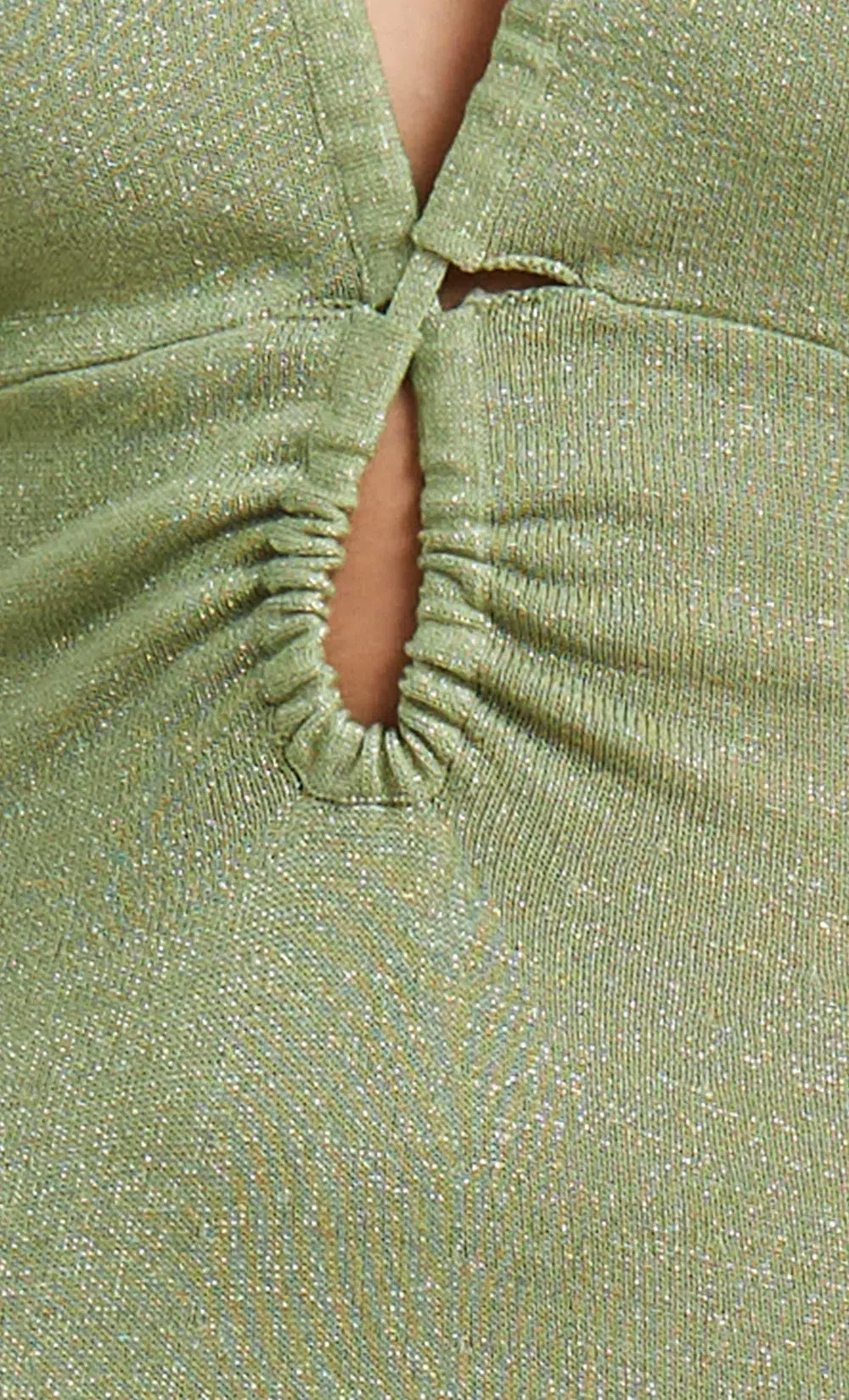 Bec & Bridge Indya Knit Maxi Dress Pistachio Green Size 6 - Image 4