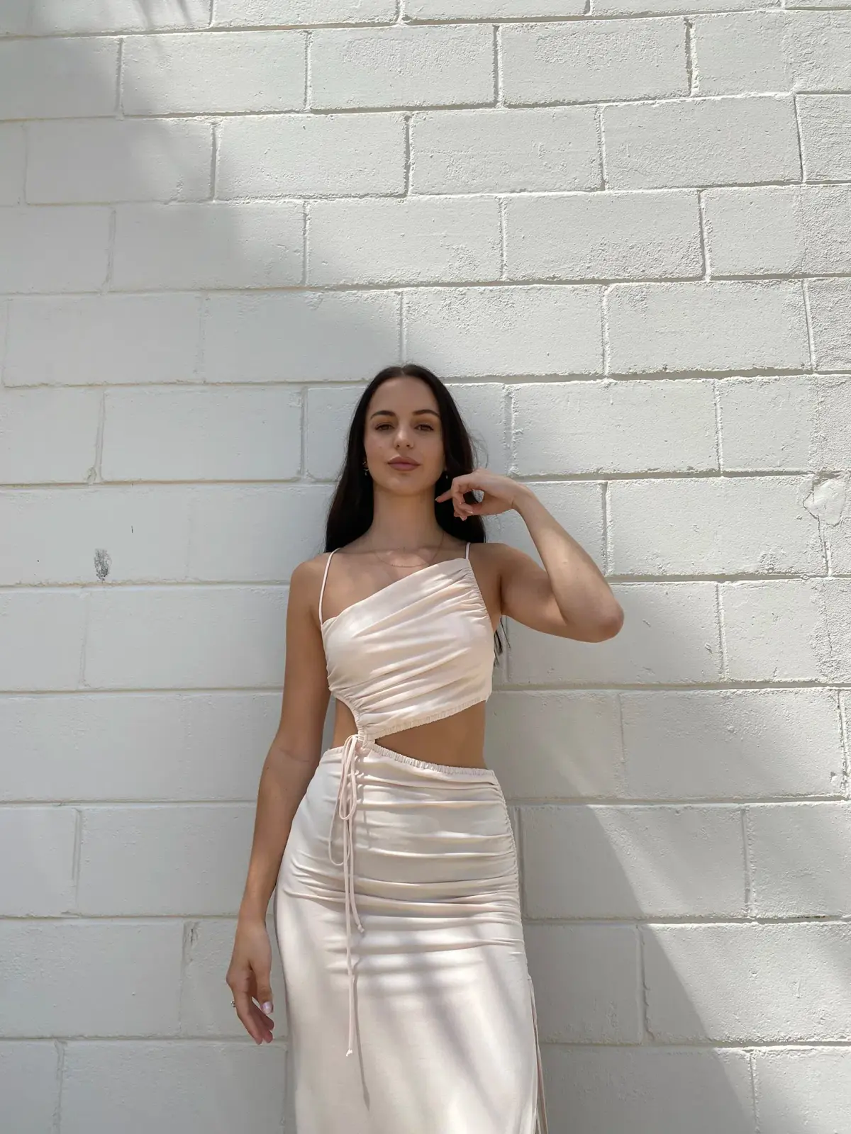 Bec & Bridge Dilkon Maxi Dress Shell Size S/Au 8 - Image 2