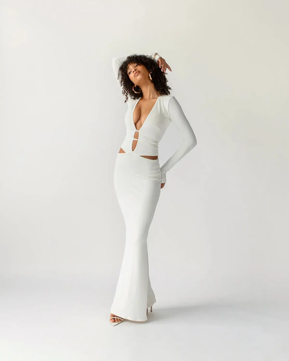 Arcina Ori Aston Dress Ivory Size S/Au 8  - Image 4