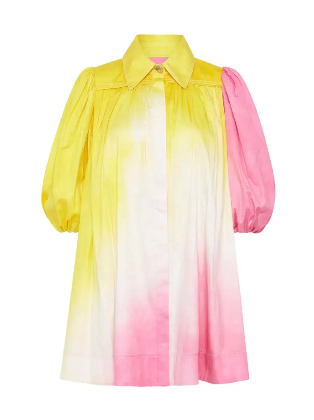 Aje Cloud Burst Smock MIni Dress Multi Size 12 / L - Image 3