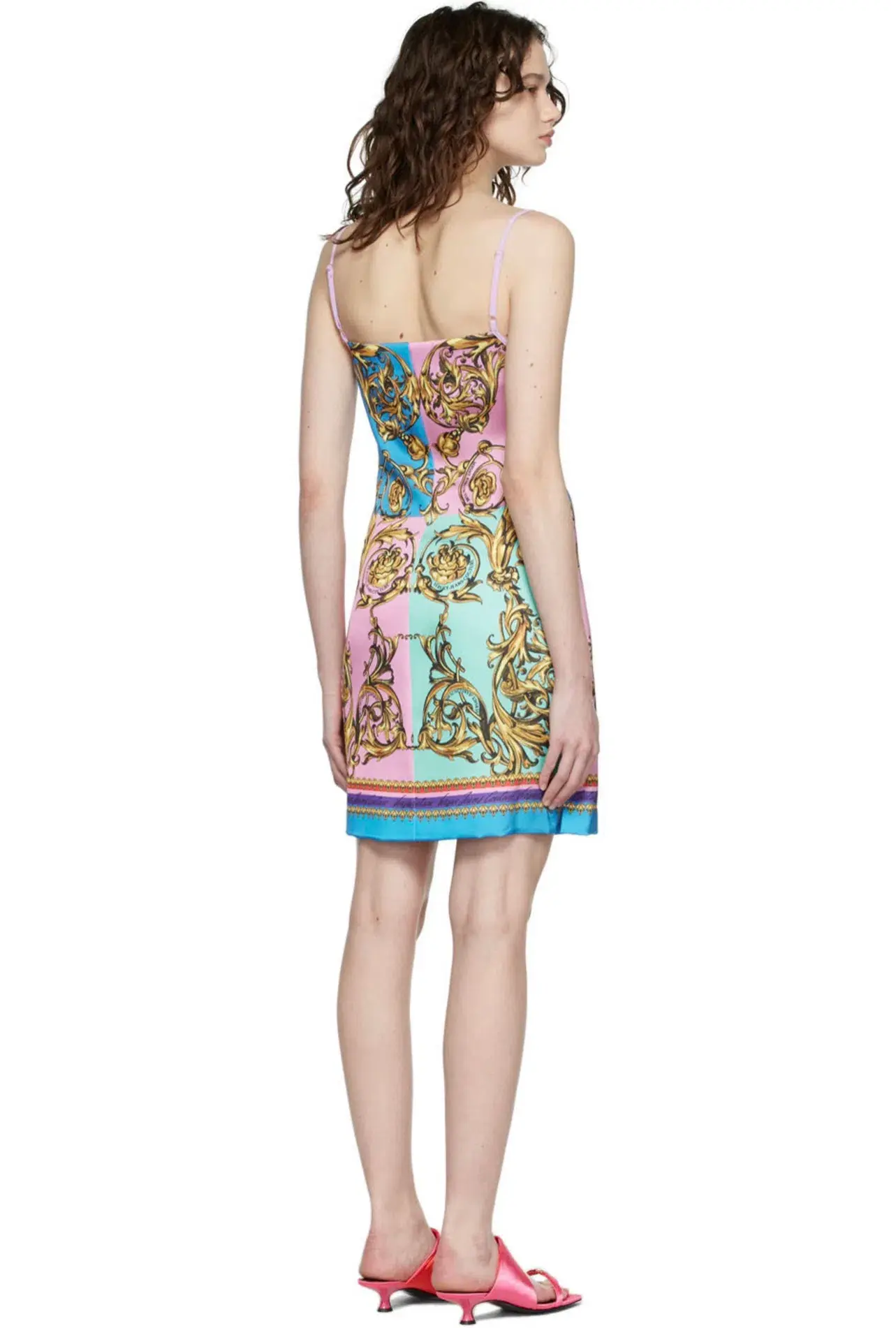 Versace Garland Dress Multi Size 34 / Au 8 - Image 3