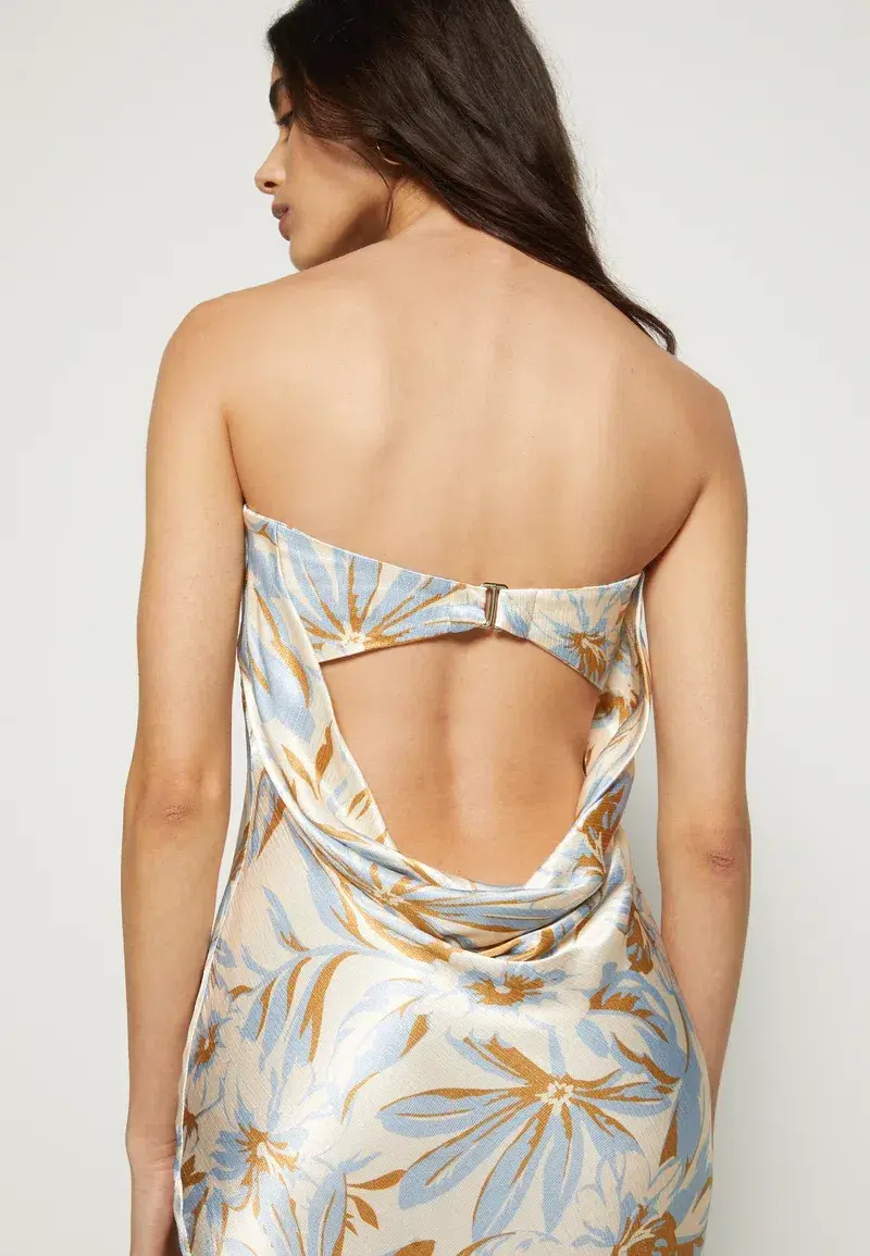 Bec & Bridge Stella Strapless Dress Floral Size 6 / XS - Image 3