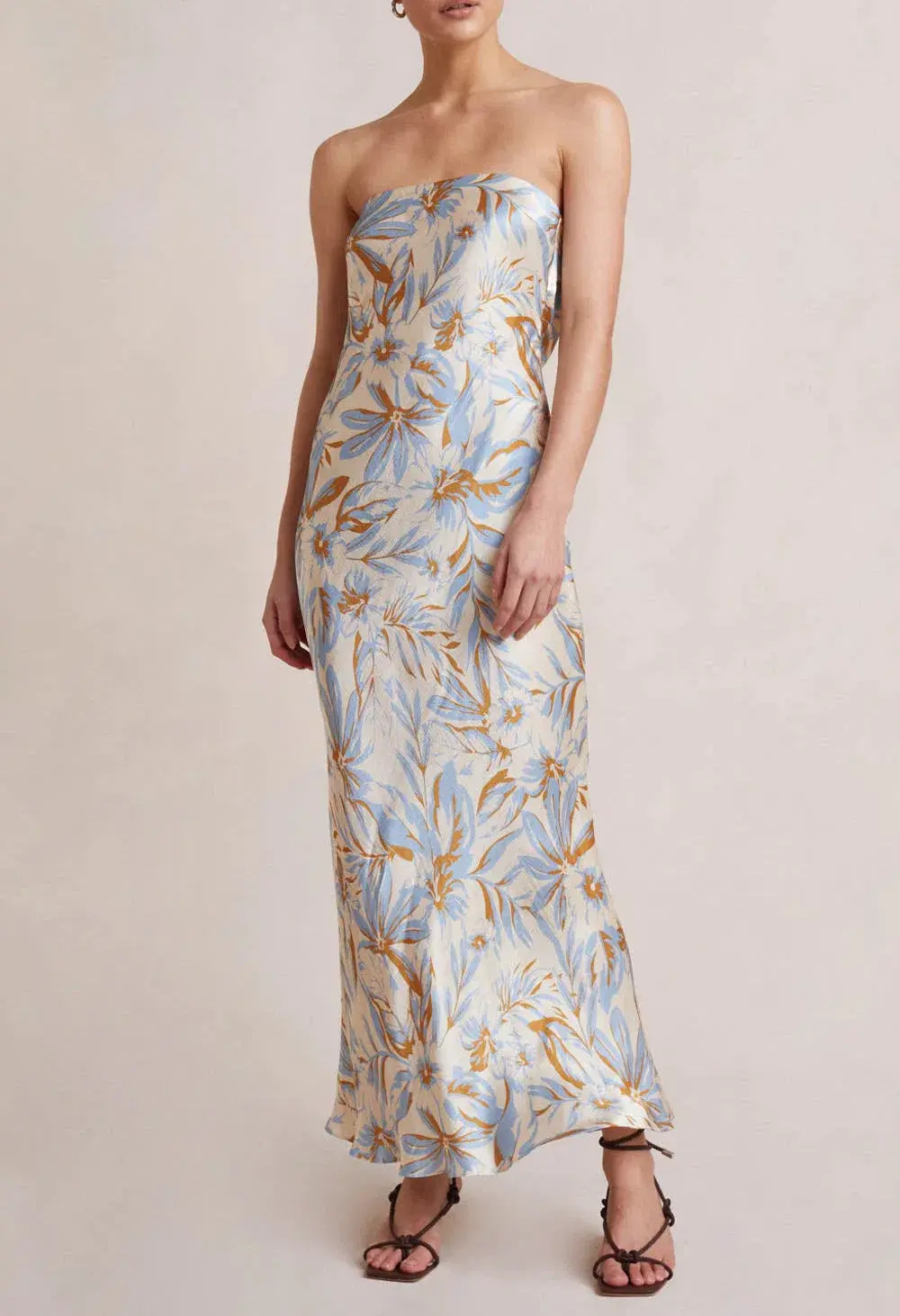 Bec & Bridge Stella Strapless Dress Floral Size 6 / XS - Image 1