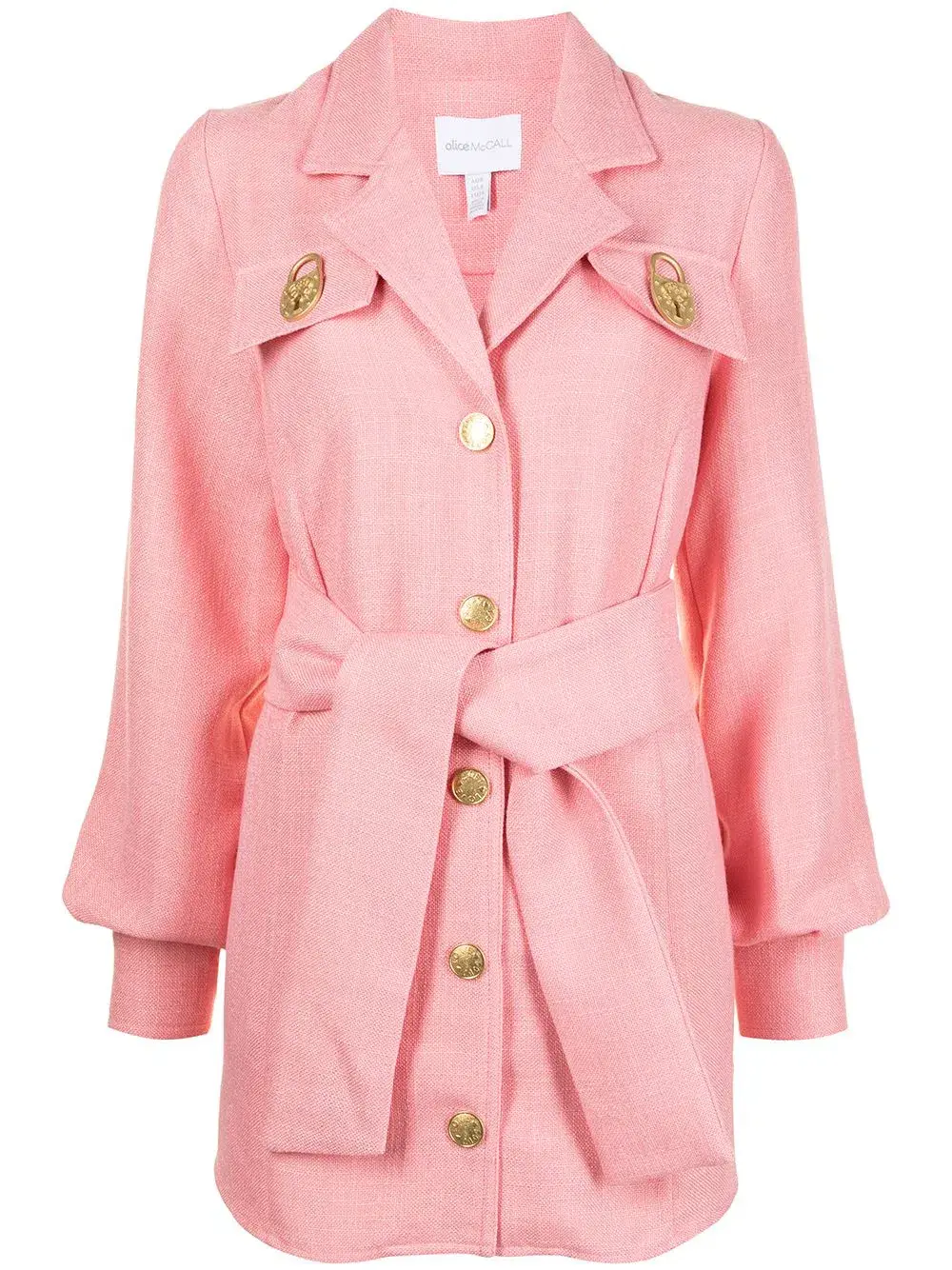 Alice McCall Queenie Jacket Dress Pink Size 10 for rent on The Volte - main image