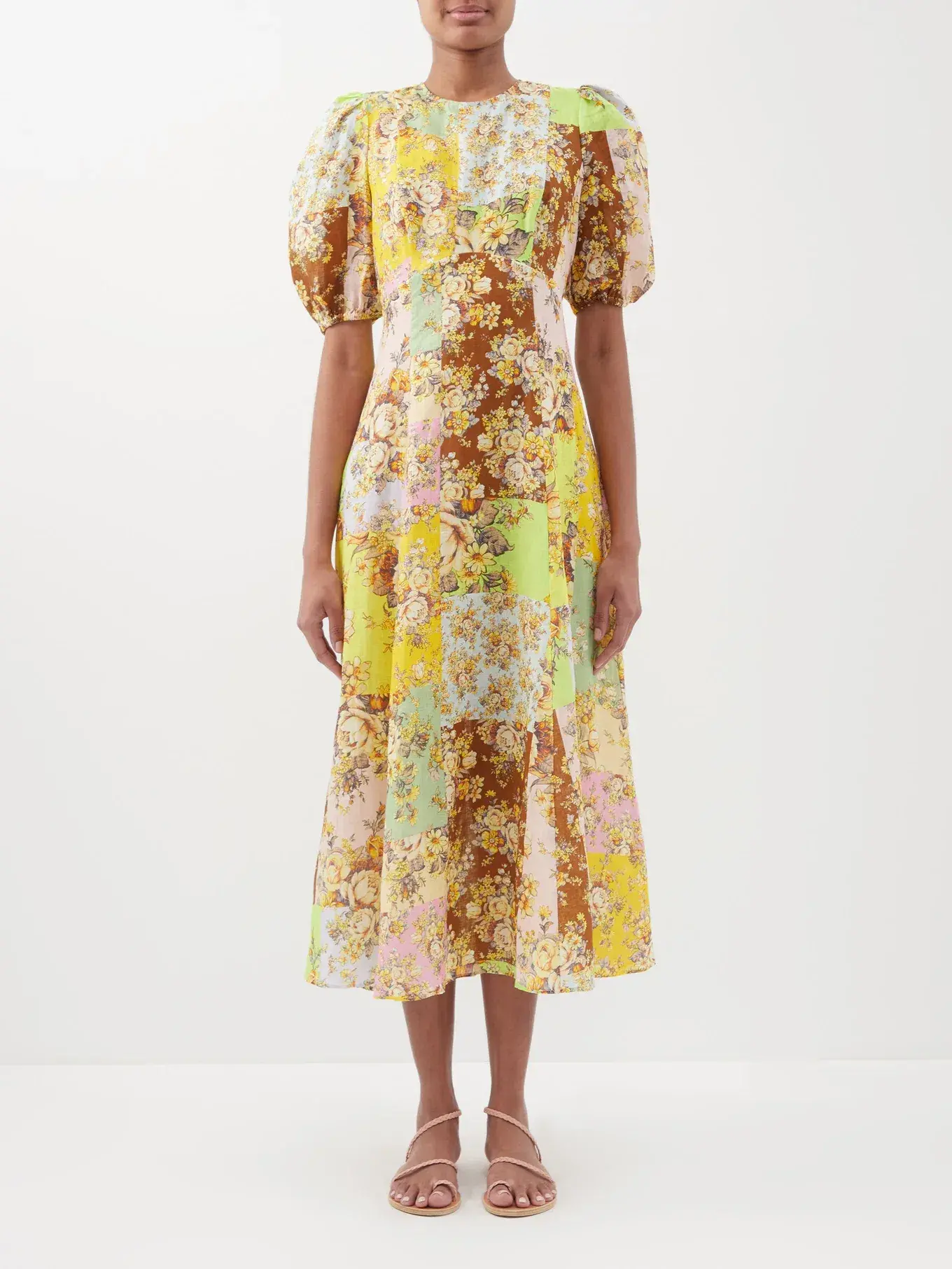 Alemais Matilde Midi Dress Floral Size 6 - Image 1