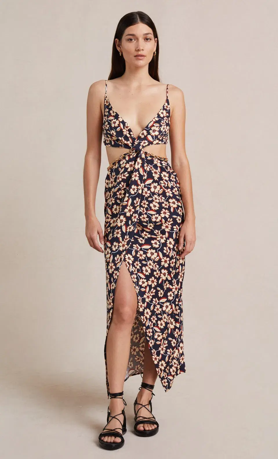 Bec & Bridge Modern Romance Twist Maxi Dress Floral Size 6  - Image 4