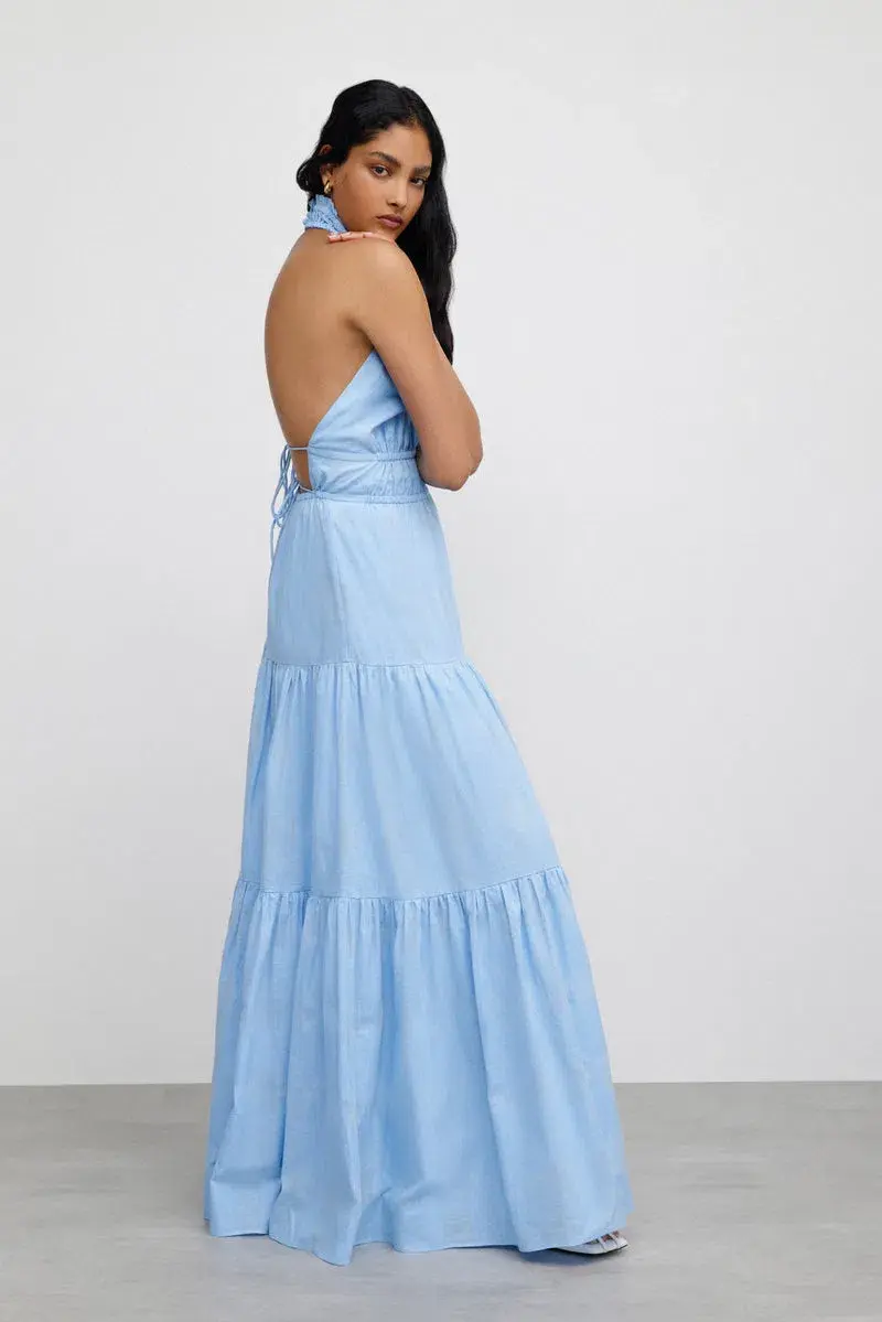 Significant Other Hunter Dress Marina Blue Size 8  - Image 2