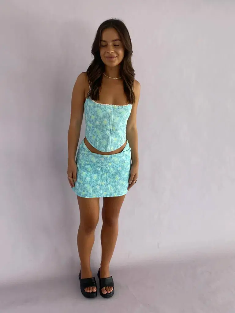 Eisha Collective Milah Set Blue Size 0/AU 6  - Image 7
