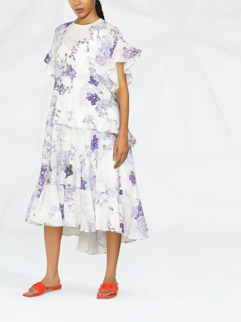 Zimmermann Rhythmic Floral Print Dress Size 2/Au 12 - Image 2