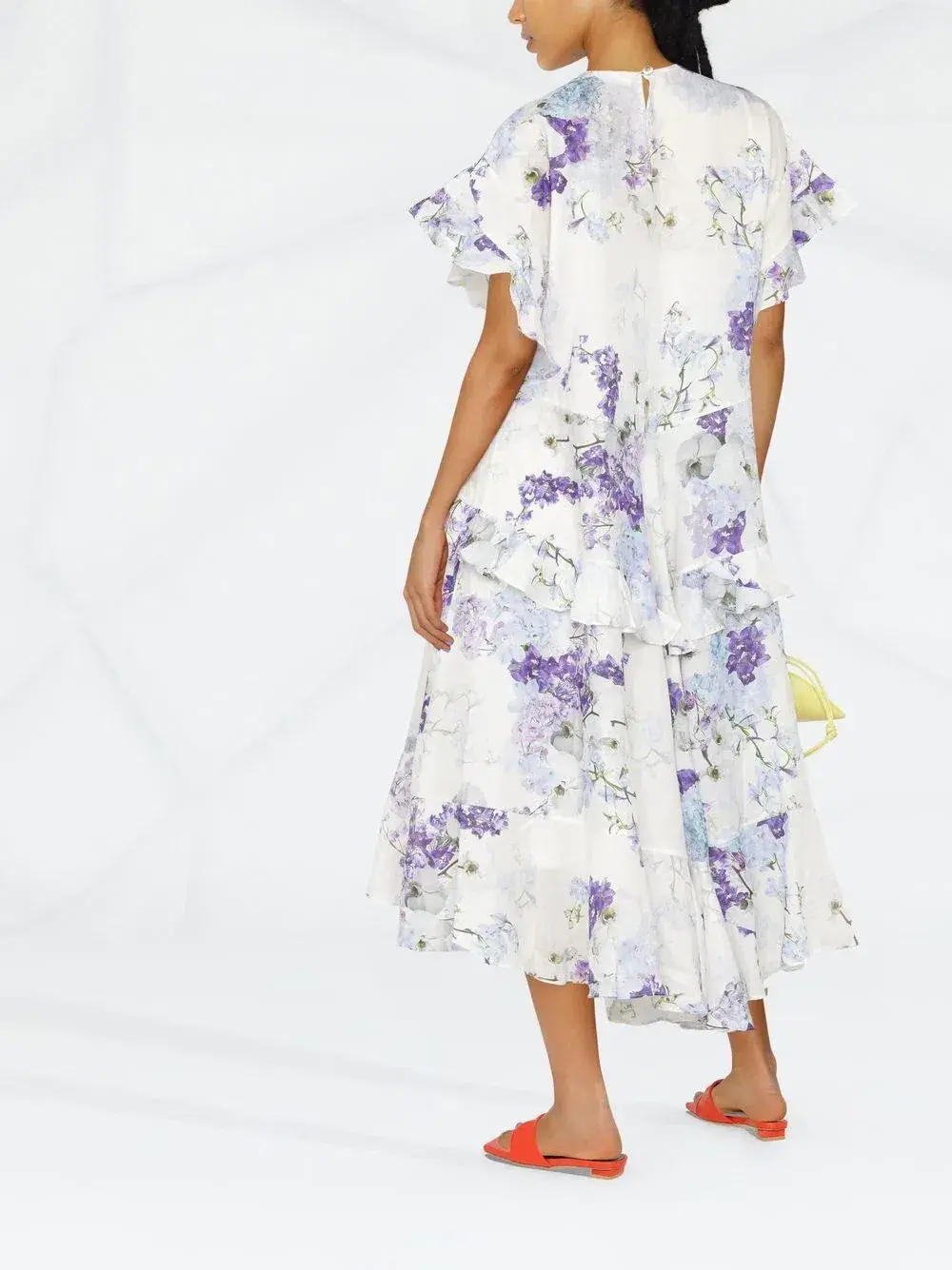 Zimmermann Rhythmic Floral Print Dress Size 2/Au 12 - Image 3