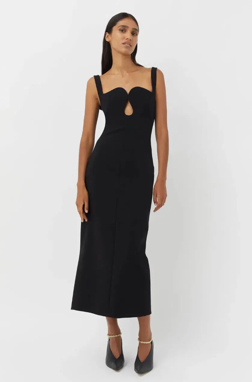 Camilla and Marc Brixton Dress Black Size 8  for rent on The Volte - main image