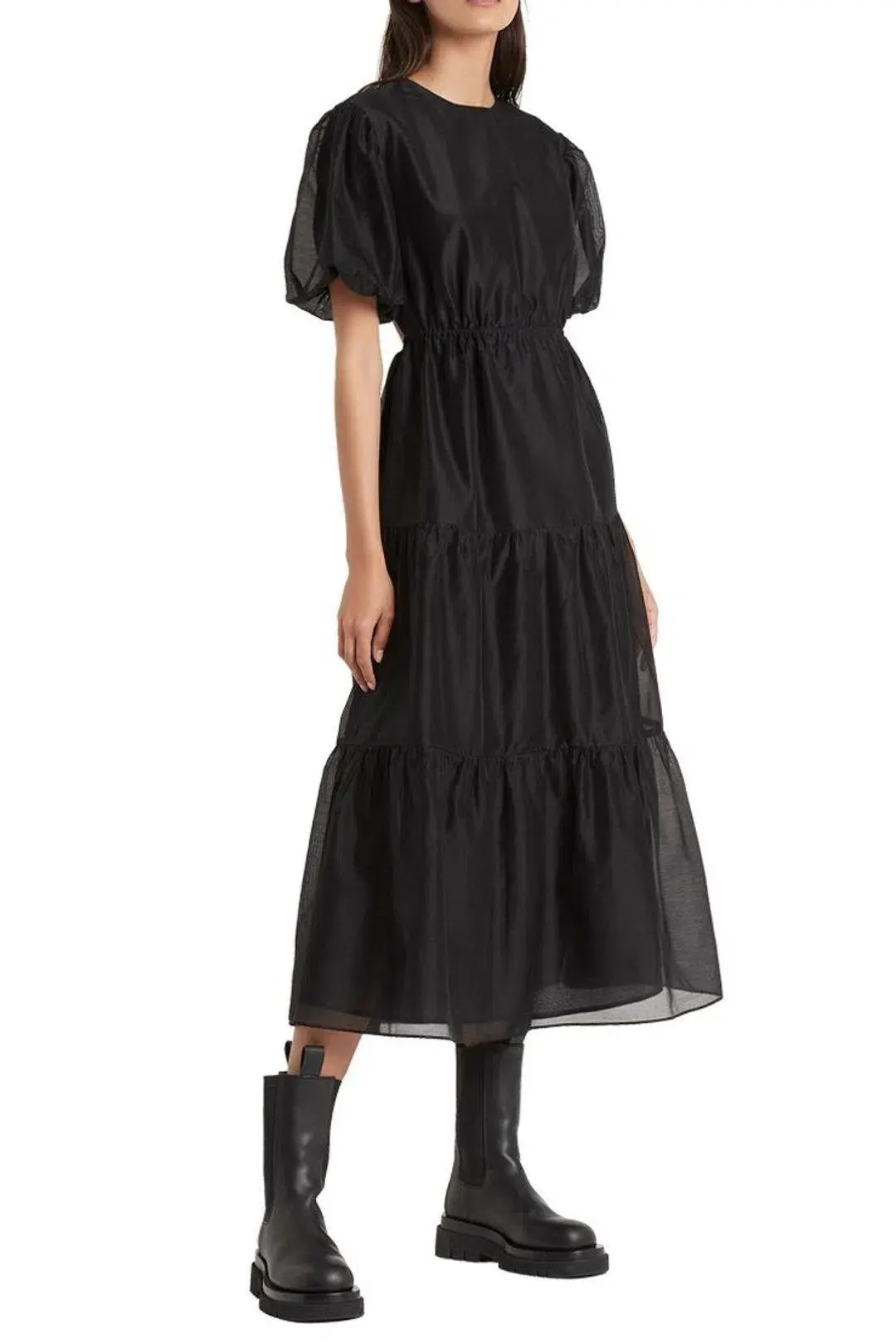 Sir the Label Amerie Open Back Maxi Dress Black Size 2 / AU 10 - Image 1