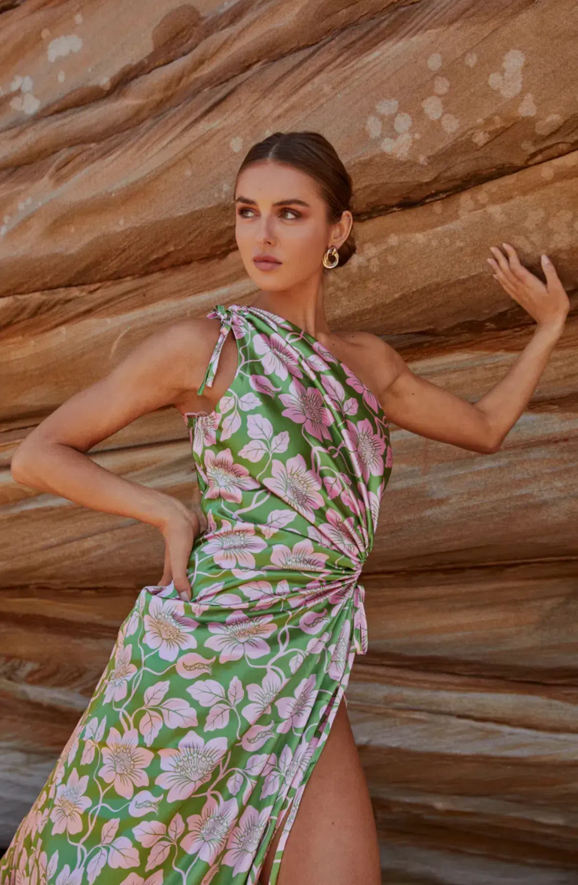 Sonya Moda Nour Forever Maxi Dress Floral Size 12 - Image 4