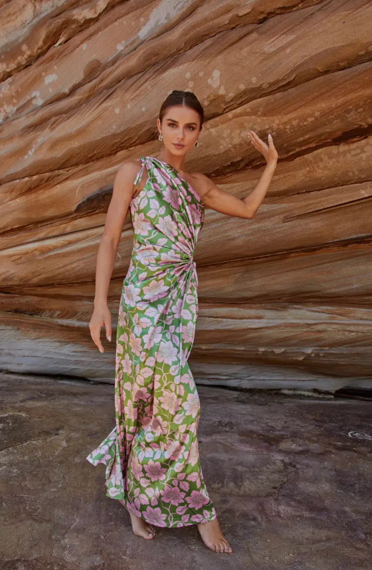 Sonya Moda Nour Forever Maxi Dress Floral Size 12 - Image 2