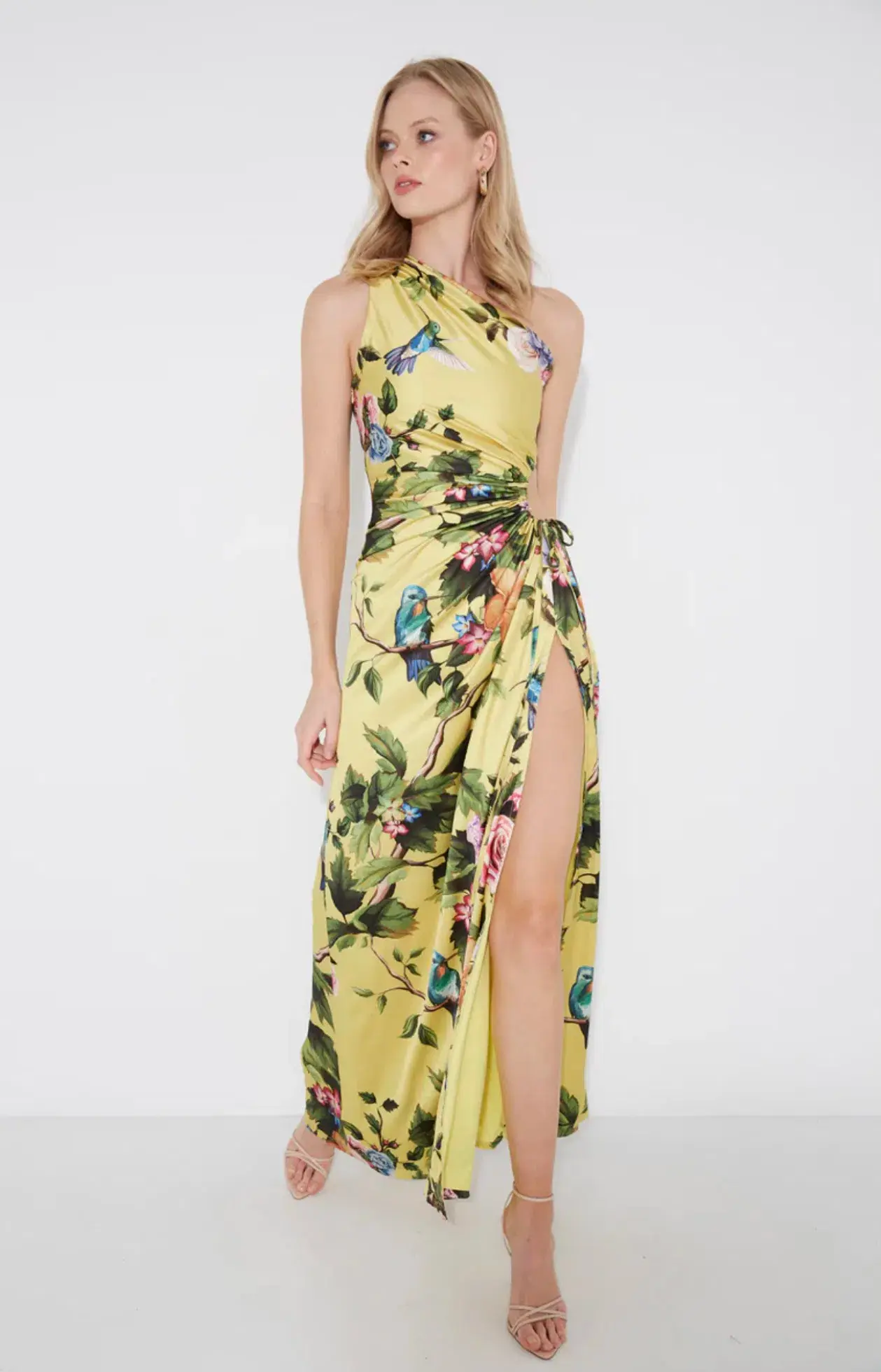 Sonya Moda Nour Royal Botanic Maxi Dress Print Size 8 - Image 3