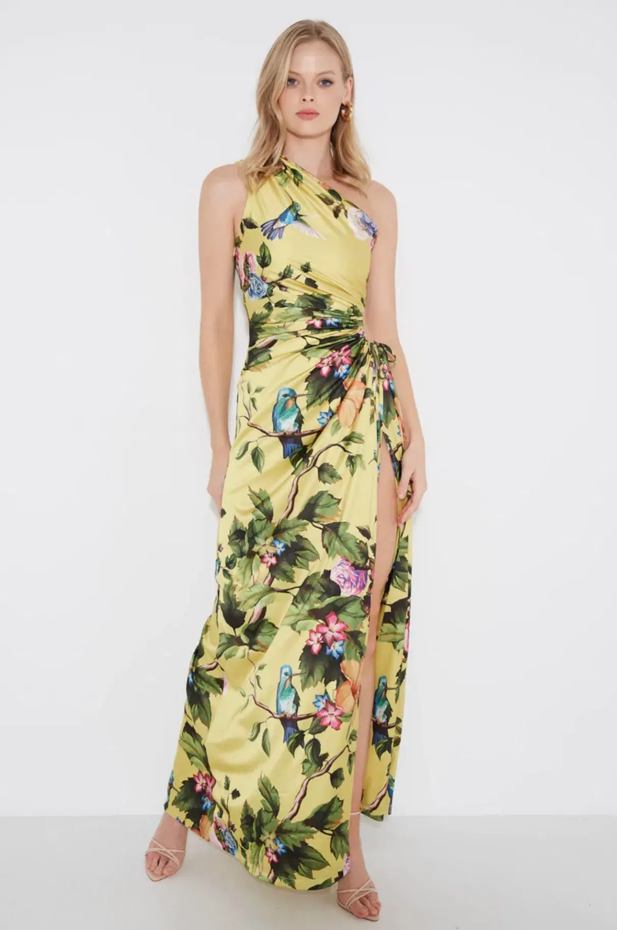 Sonya Moda Nour Royal Botanic Maxi Dress Print Size 8 - Image 1