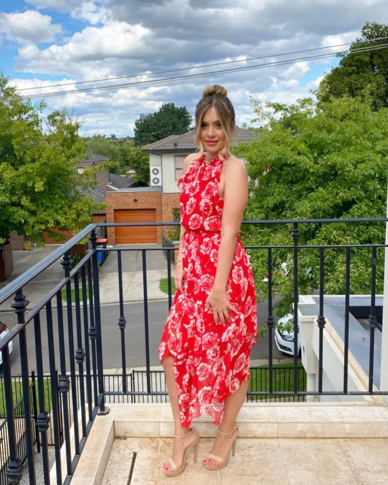 Manning Cartell Pool Party Dress Print Size 8 - Image 2