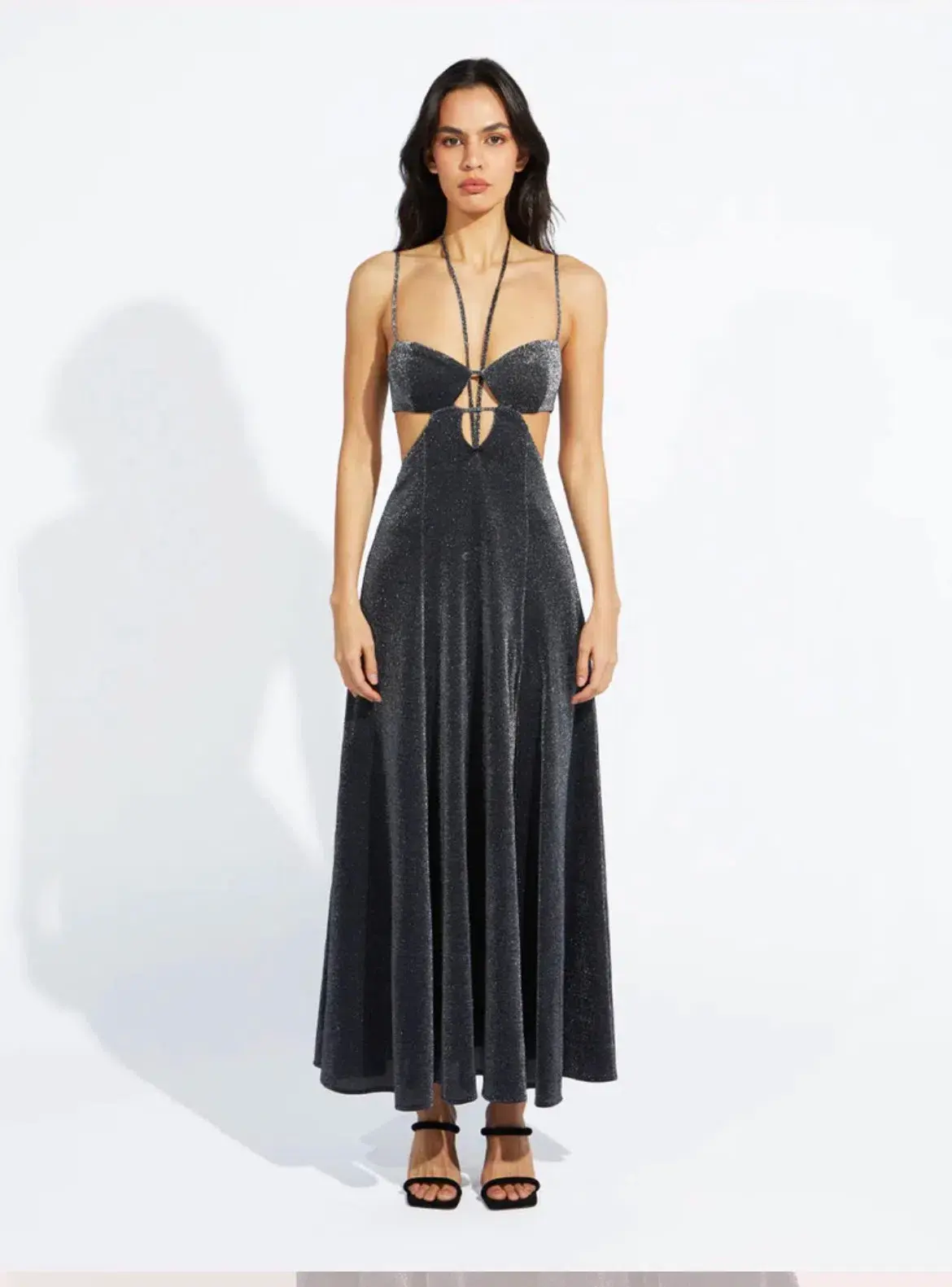 Alice McCall Lucy in the Sky Midi Dress Black Size 6 - Image 1