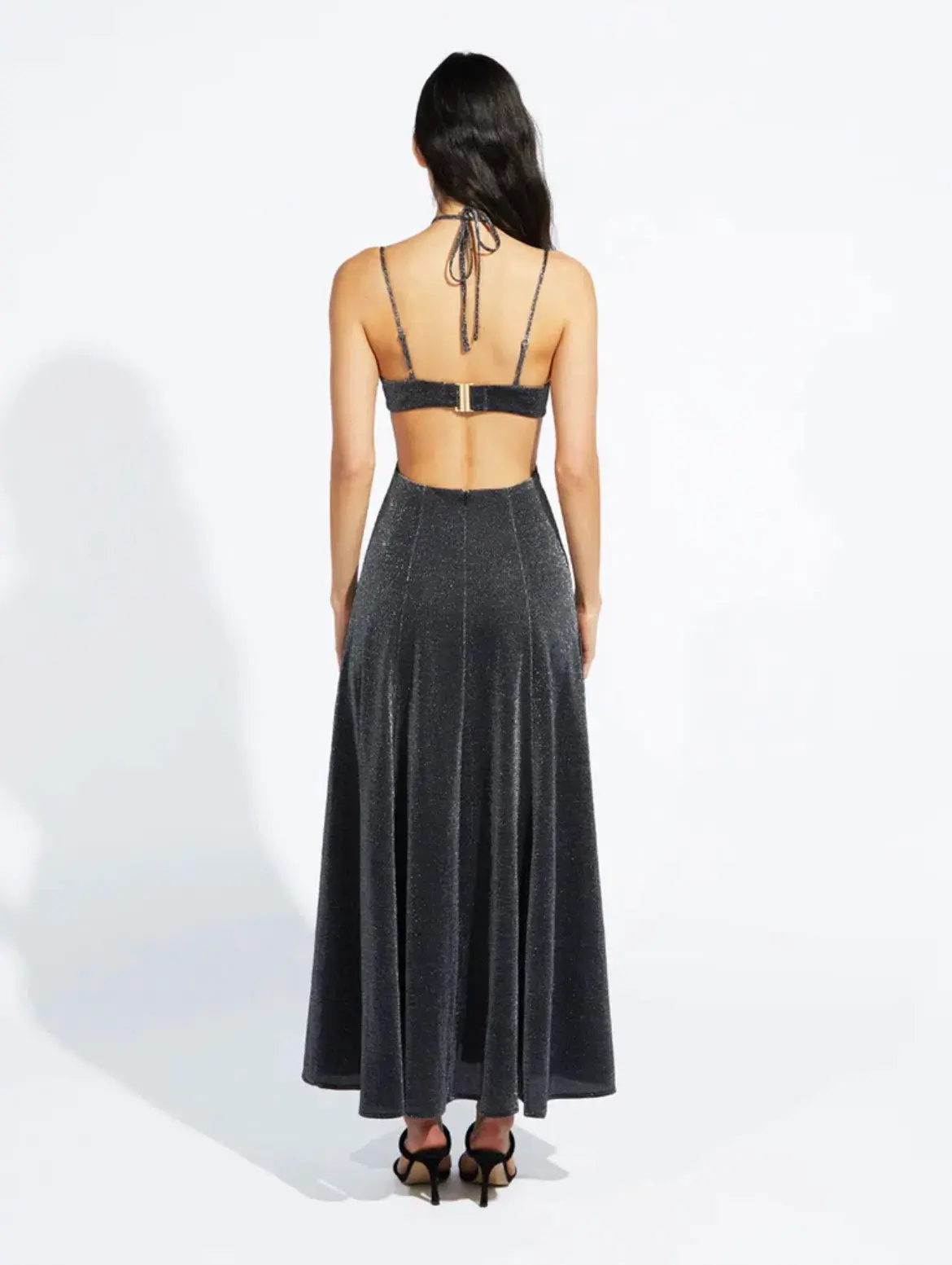 Alice McCall Lucy in the Sky Midi Dress Black Size 6 - Image 4