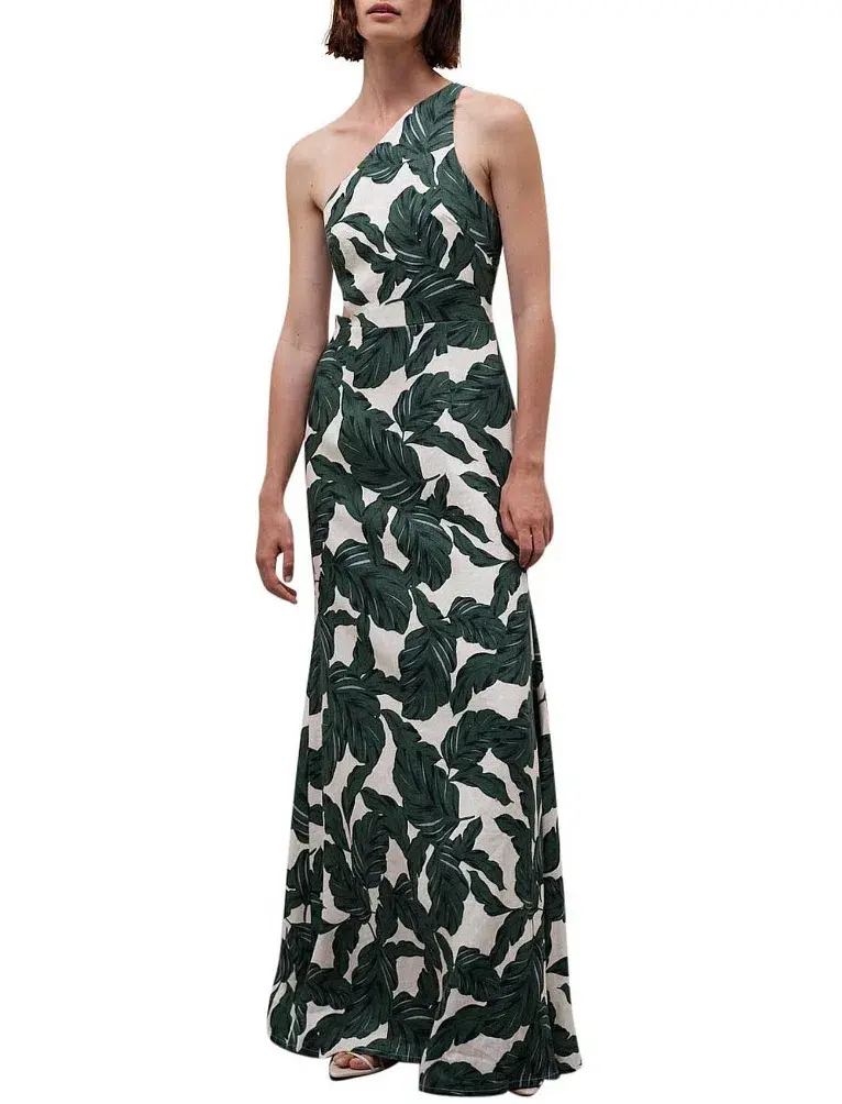 Rachel Gilbert Byron Maxi Dress Sage Size 0 / AU 6 - Image 2