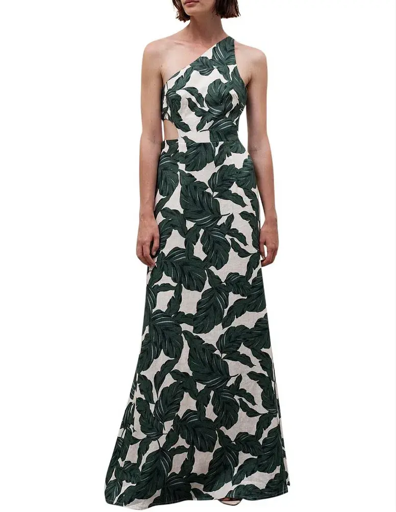Rachel Gilbert Byron Maxi Dress Sage Size 0 / AU 6 - Image 1