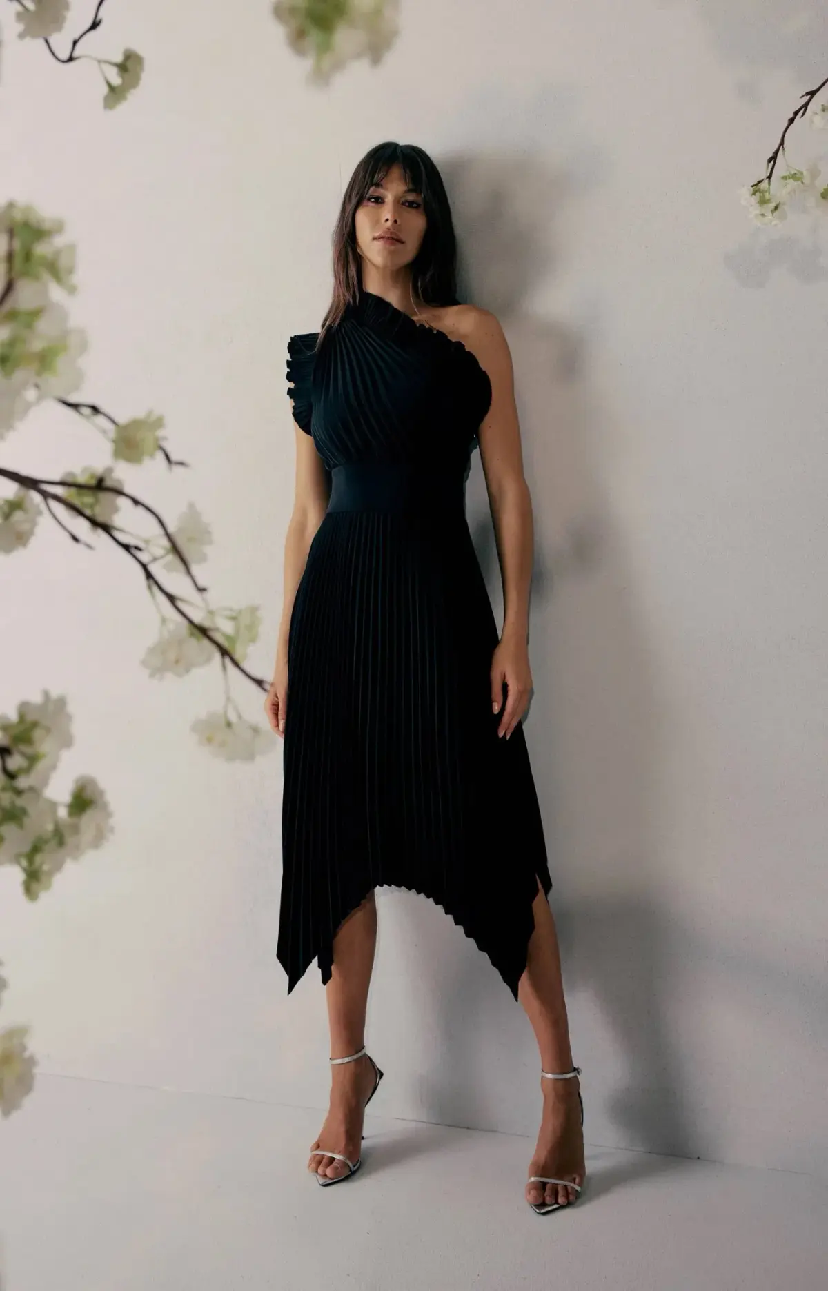 Mossman The Lady Like Midi Dress Black Size 12 - Image 2