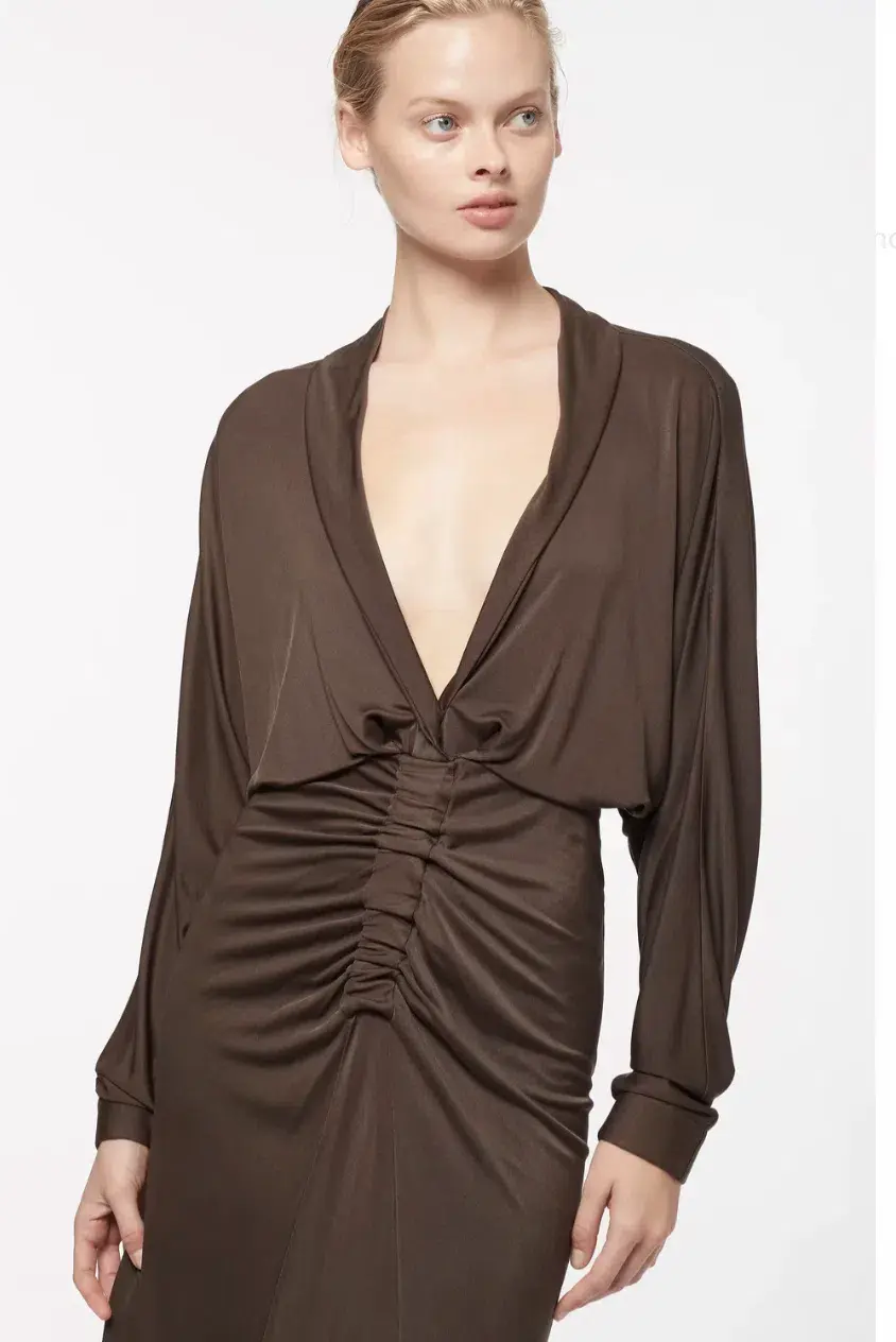 Manning Cartell Sweet Obsession Dress Chocolate Size 8  for rent on The Volte - main image