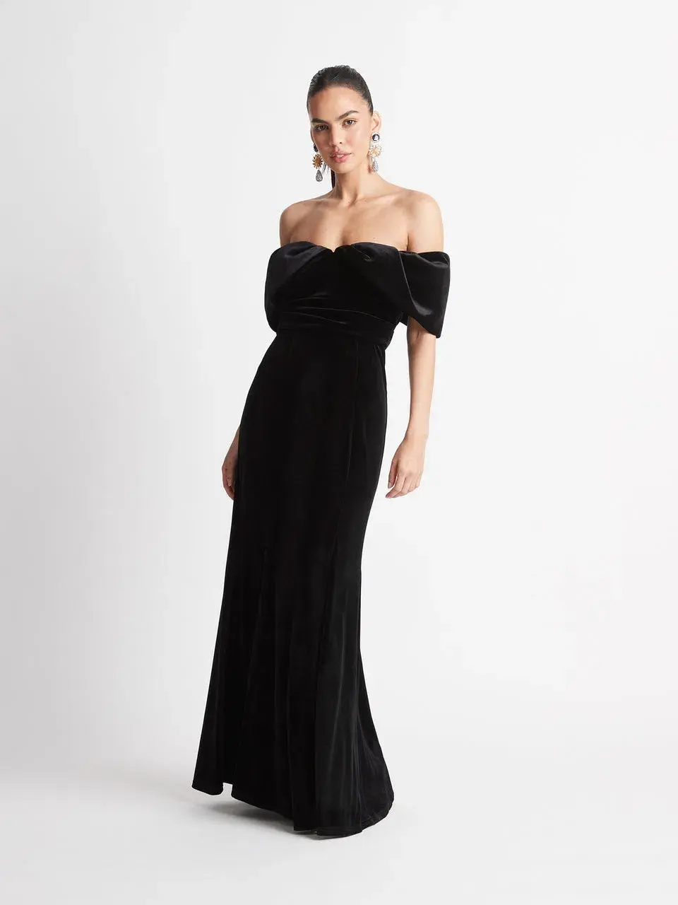 Sheike Vanity Maxi Dress Black Size 10 - Image 1