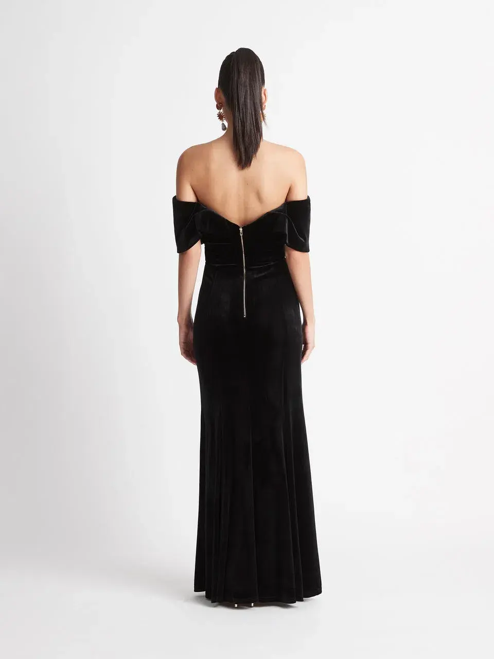 Sheike Vanity Maxi Dress Black Size 10 - Image 3