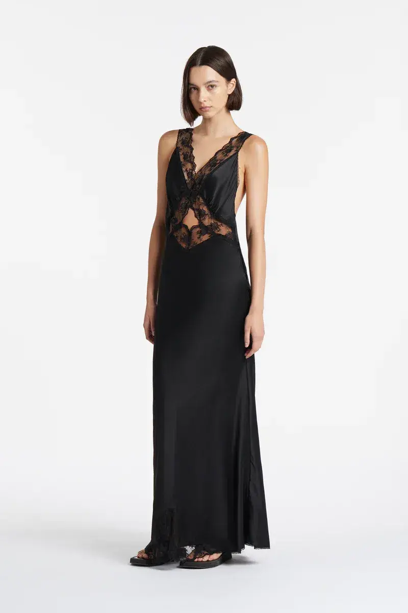 Sir The Label Aries Cut Out Gown Black Size 3/Au 12  - Image 1