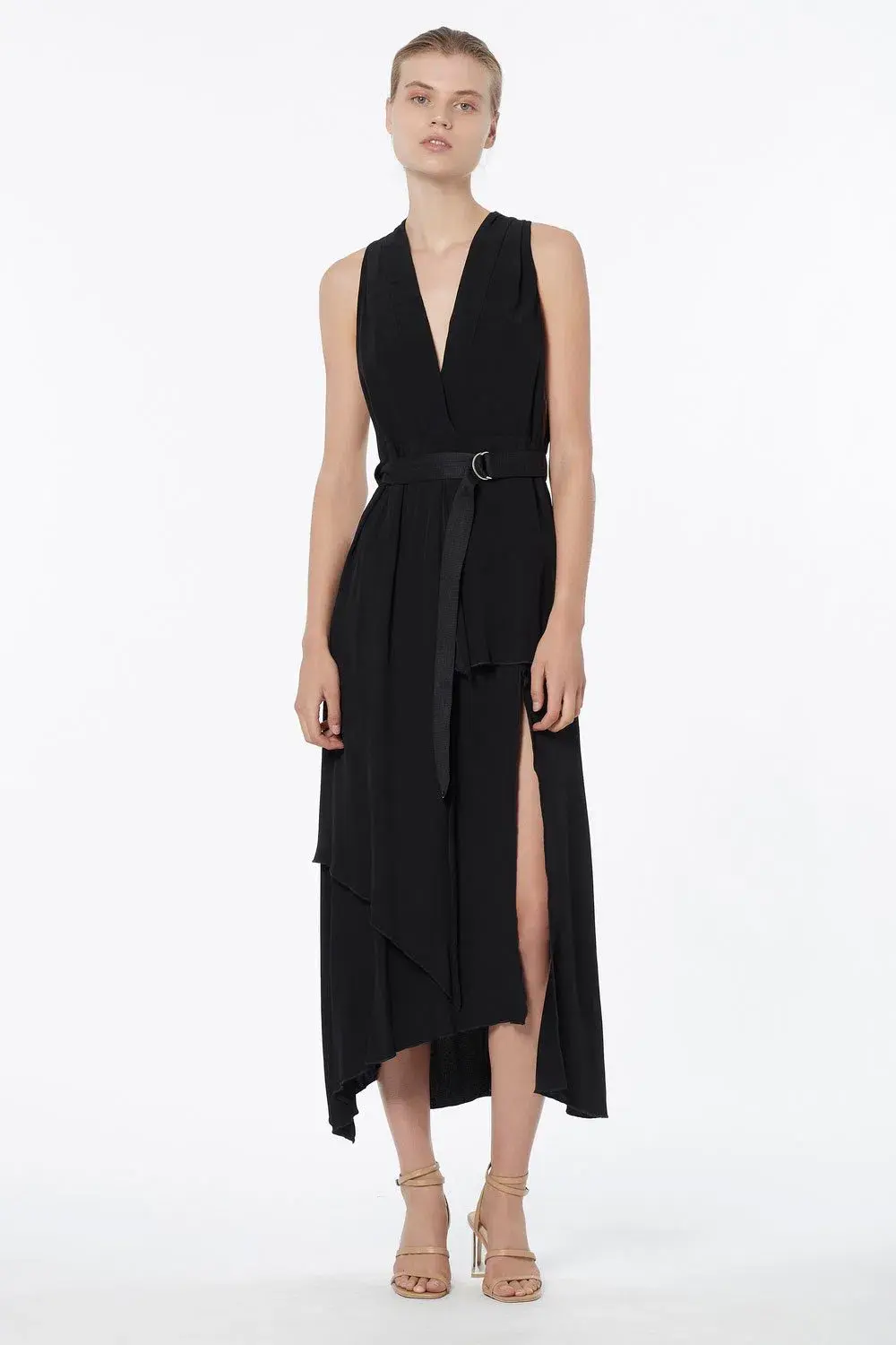 Manning Cartell New Order Midi Dress in Black Size 8 / S - Image 1
