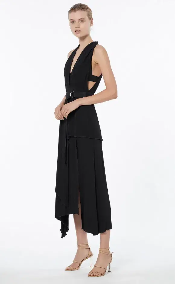 Manning Cartell New Order Midi Dress in Black Size 8 / S - Image 2