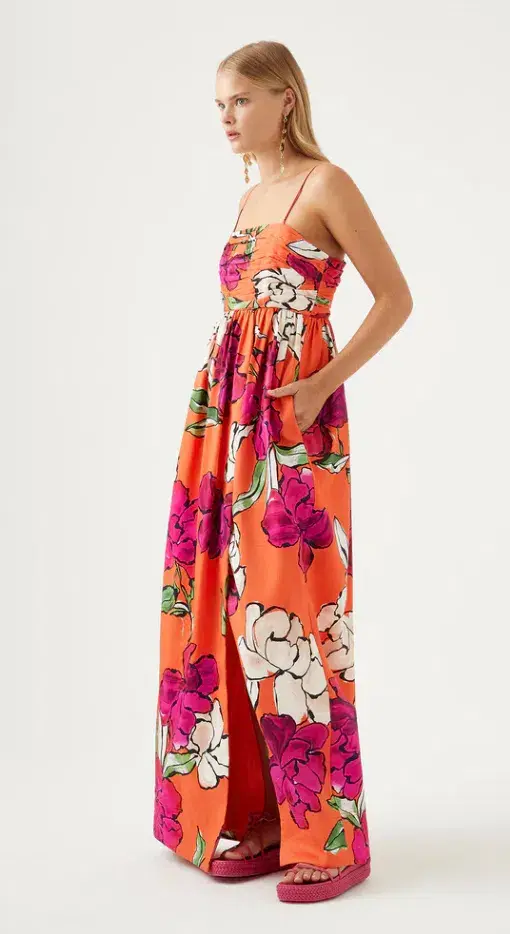 Aje Monument Tulip Maxi Dress Floral Size 10 / M - Image 4
