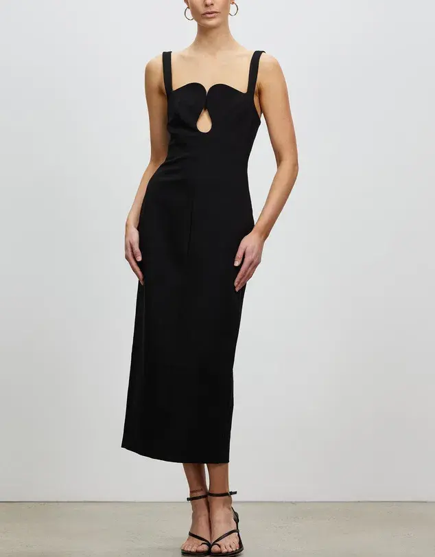 Camilla and Marc Brixton Midi Dress Black Size 14 - Image 1