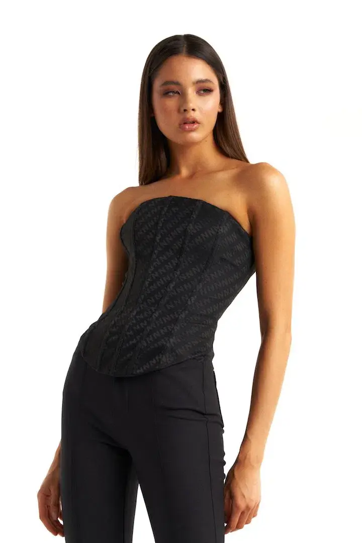 Naked Vice Neve Corset Black Size S / Au 8 - Image 1