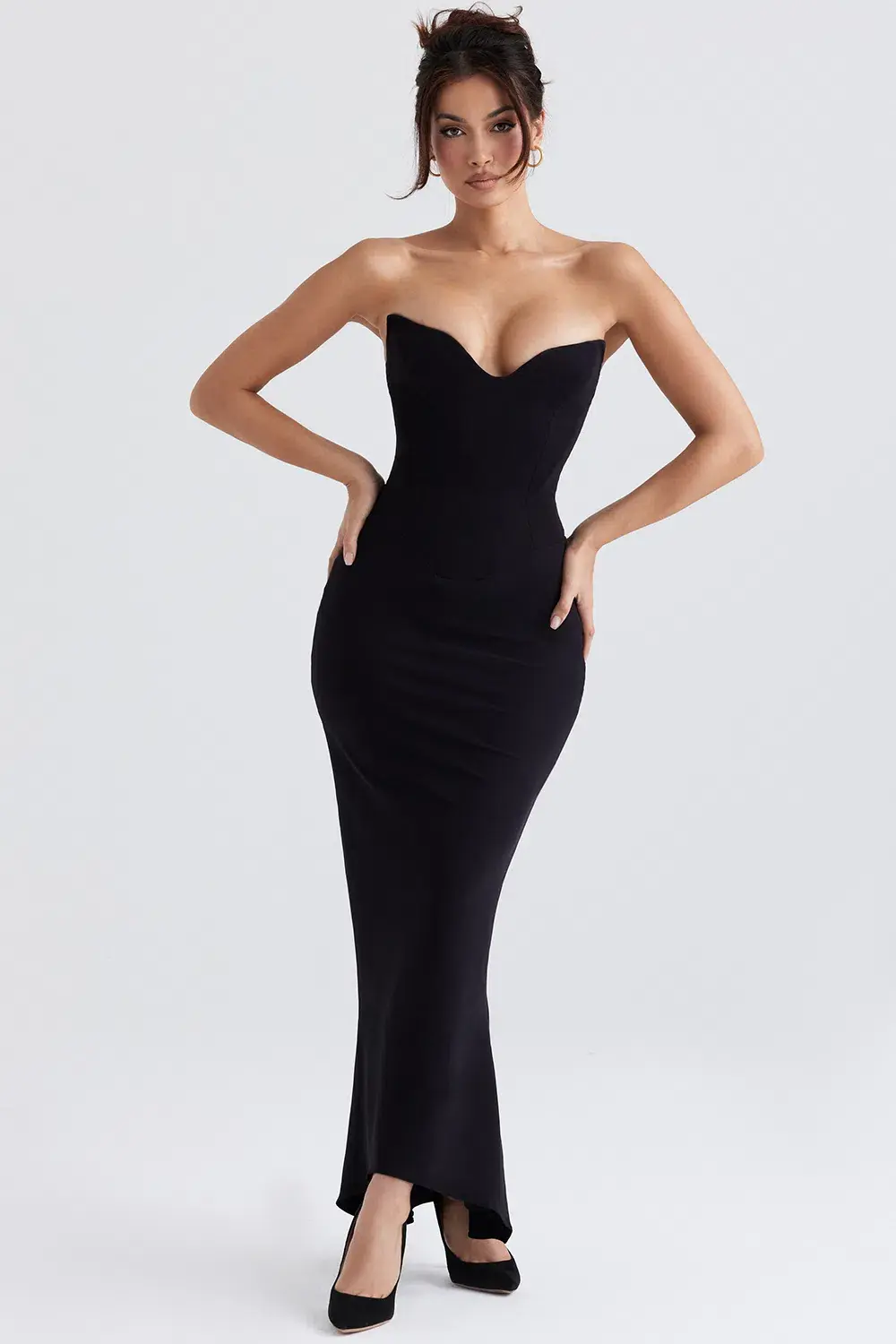 House of CB Sabine Maxi Dress Black Size 8  - Image 1