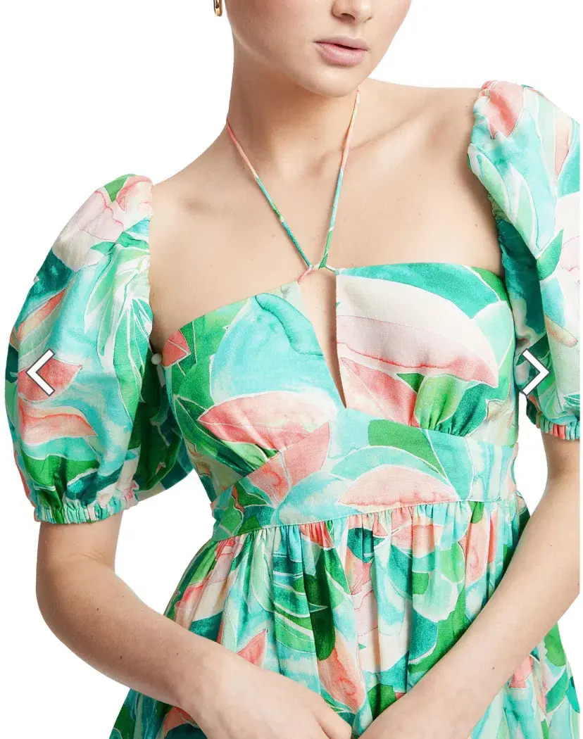 Steele Elm Dress Tropicana Size L/Au 12  - Image 2