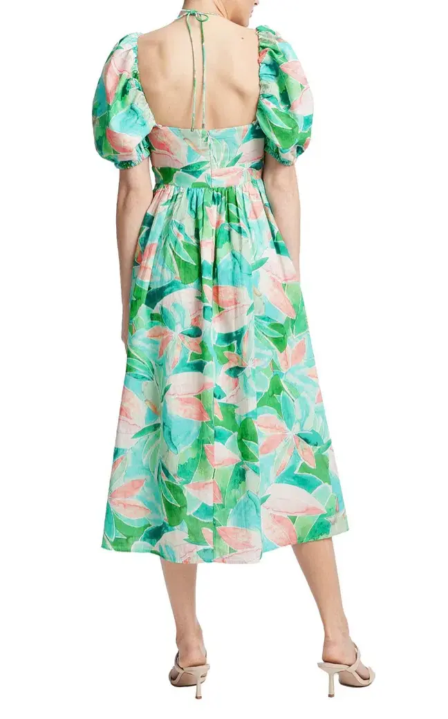 Steele Elm Dress Tropicana Size L/Au 12  - Image 3