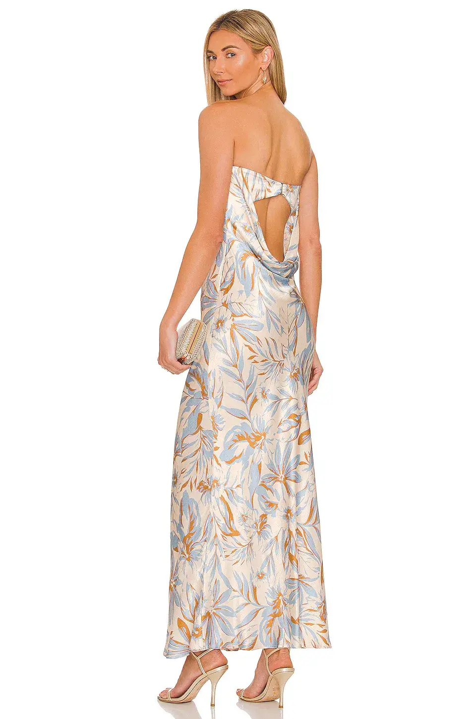 Bec & Bridge Stella Strapless Dress Print Size 8 - Image 2