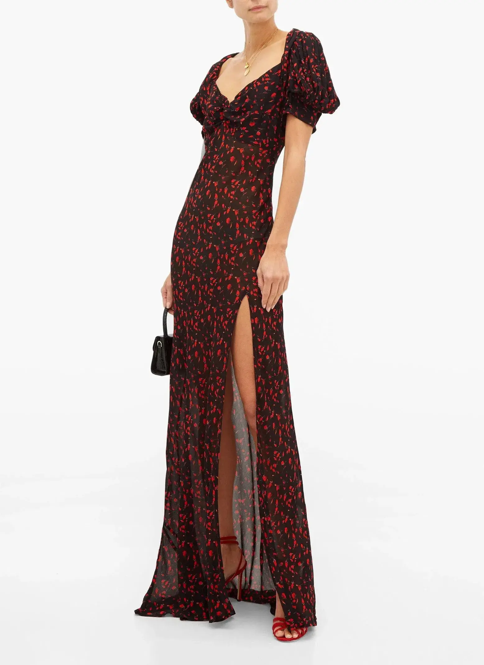 Rat & Boa Magnolia Dress Print Size XL/ Au 14 - Image 1