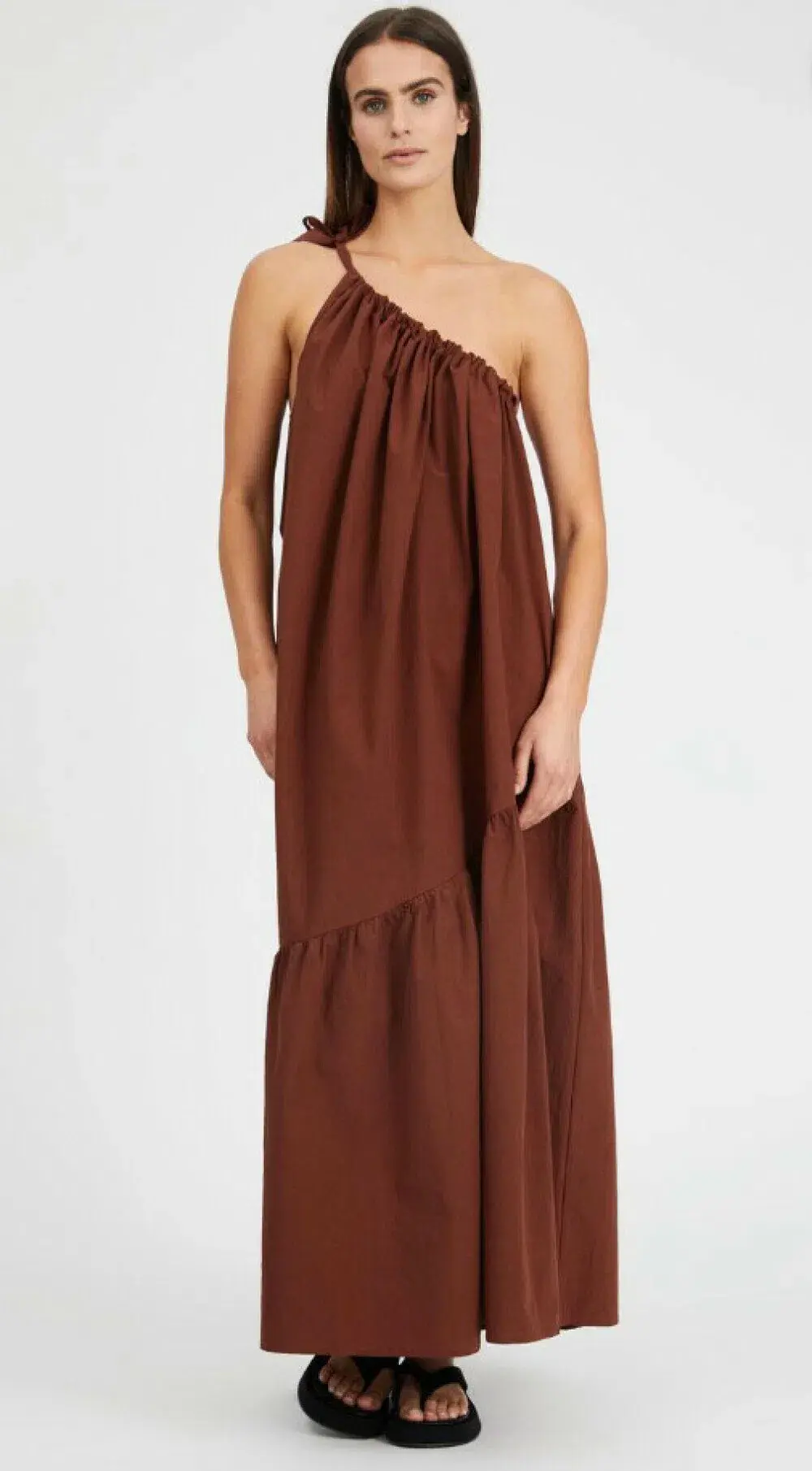 Marle William Dress Brick One Size - Image 1