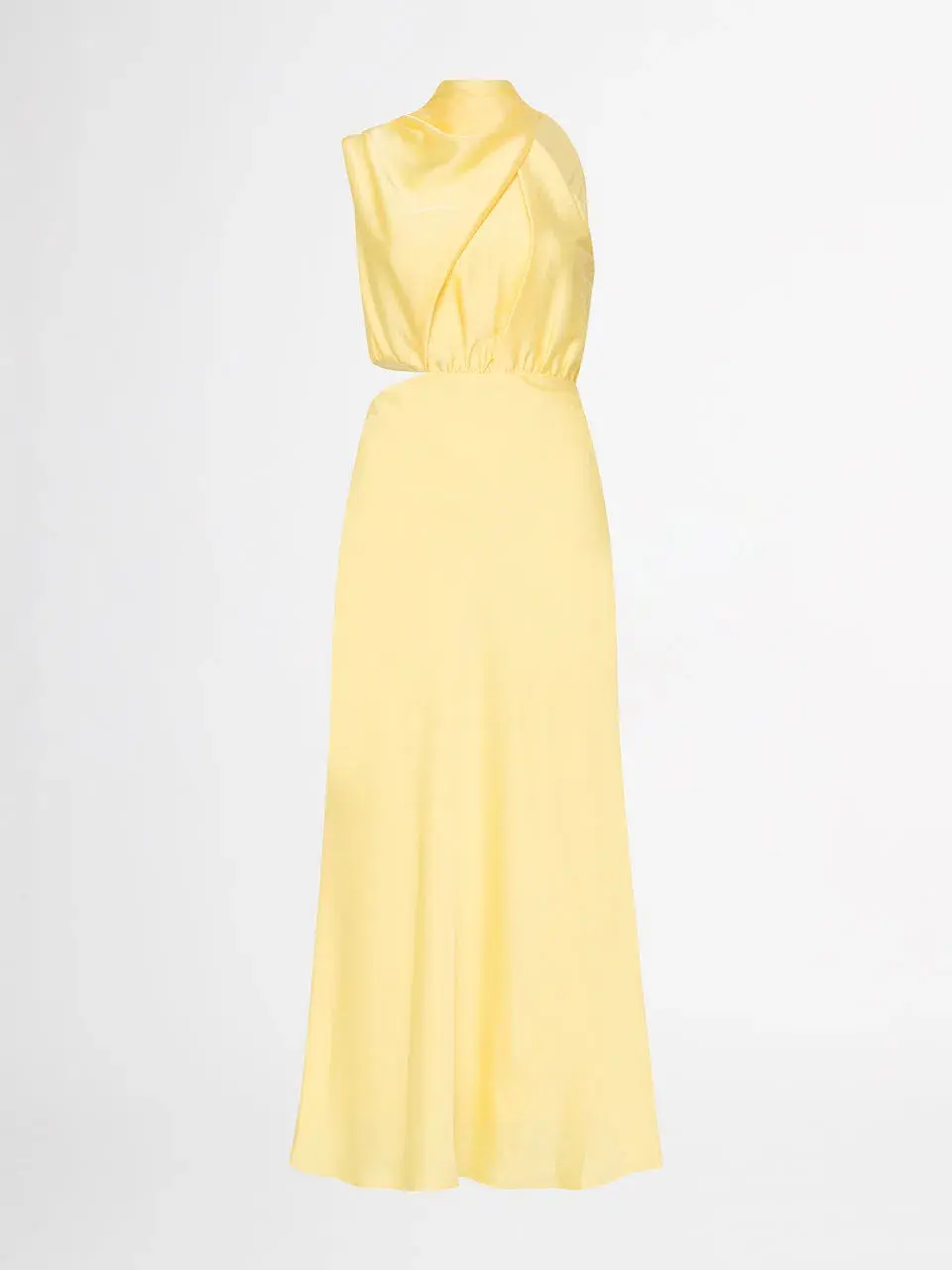 Sheike Allure Dress Butter Yellow Size 8 - Image 3