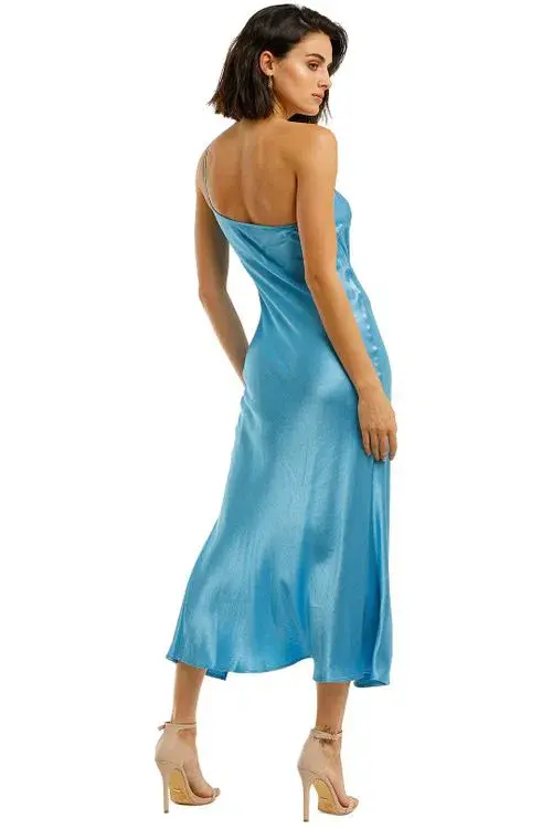 Bec & Bridge Frederic Dress Blue Size 6 - Image 3
