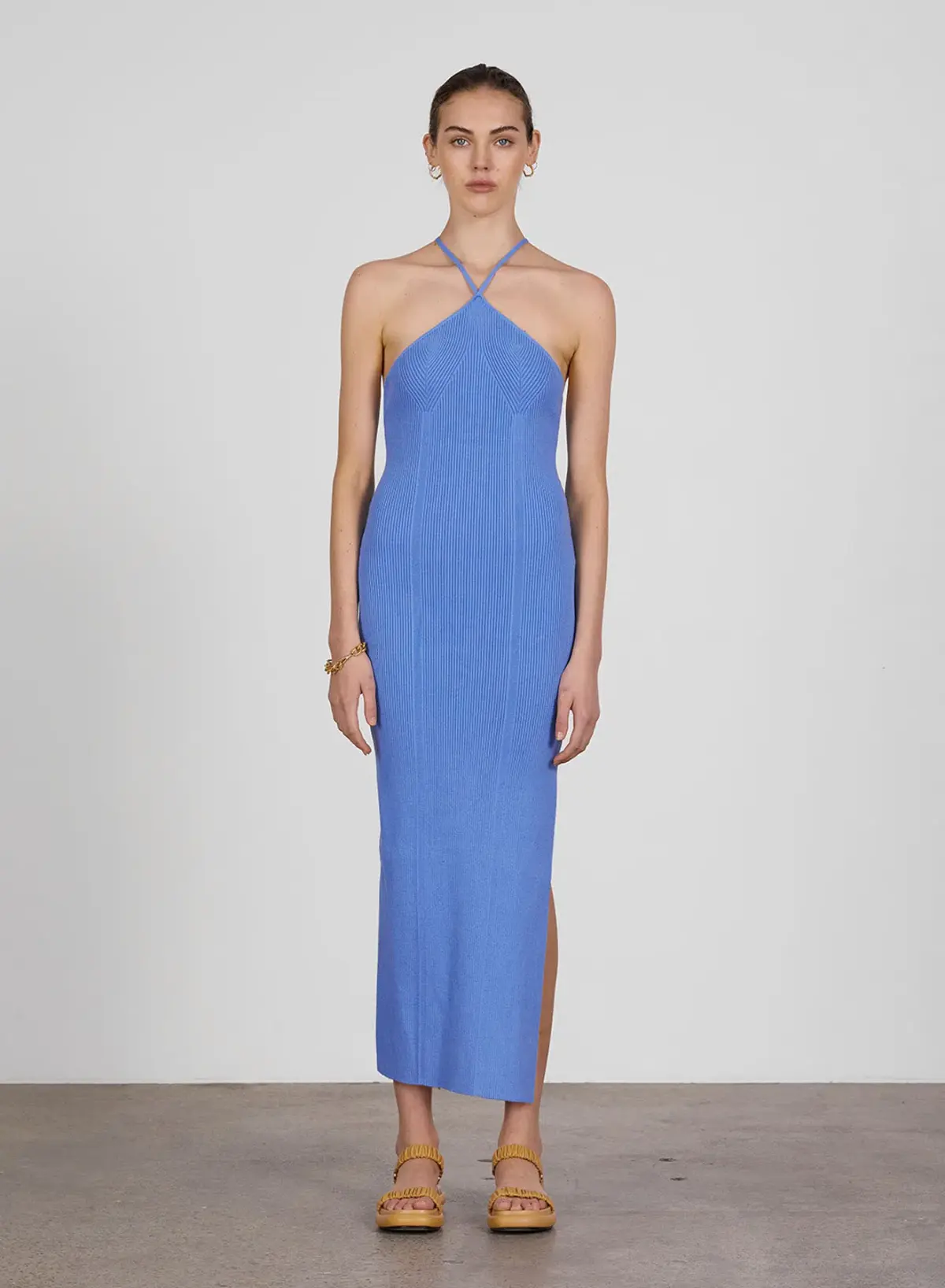 Anna Quan Keeley Dress in Iris Blue Size 8 - Image 1