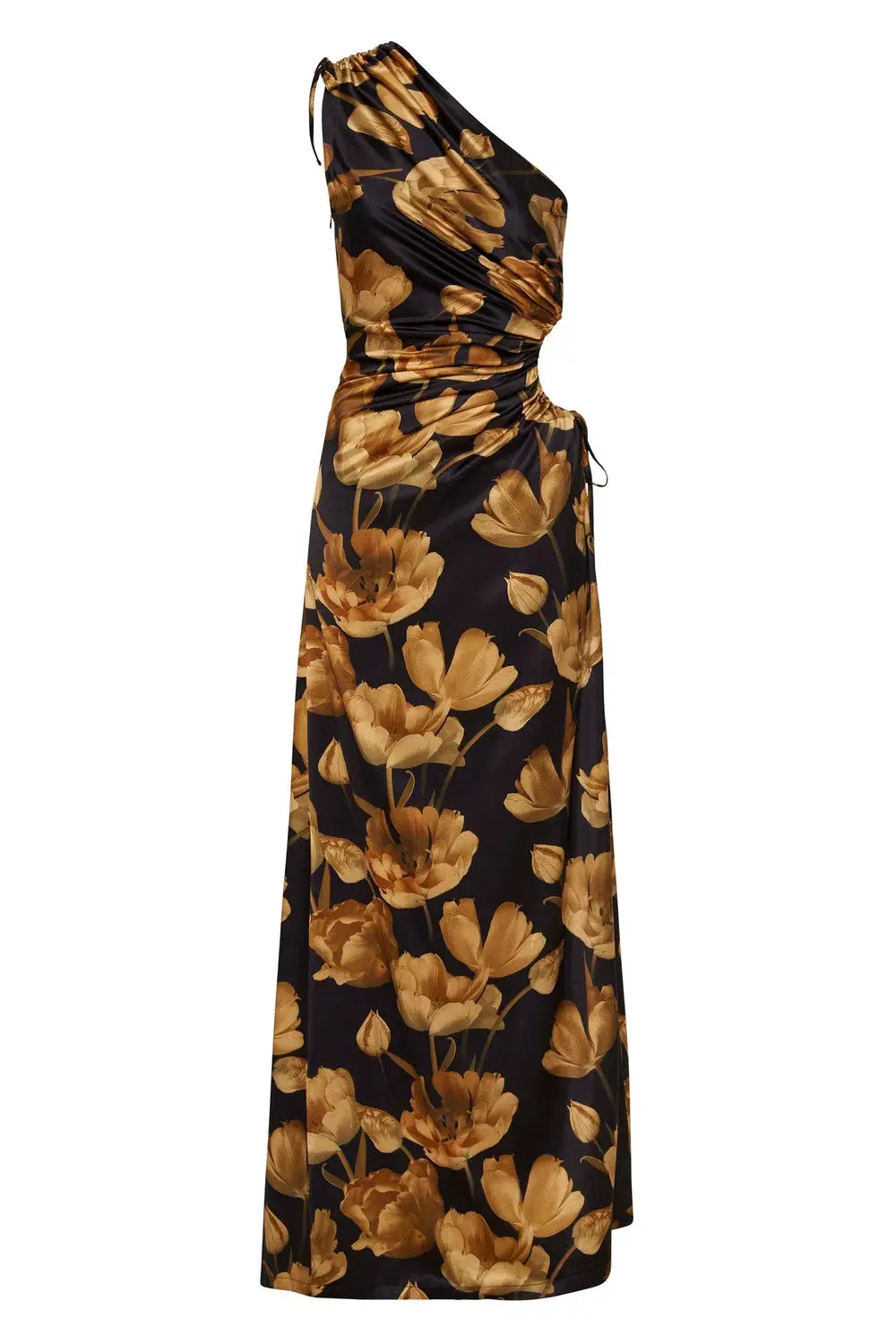 Sonya Moda Nour Marbella Maxi Dress Black/Gold Size 10 - Image 5